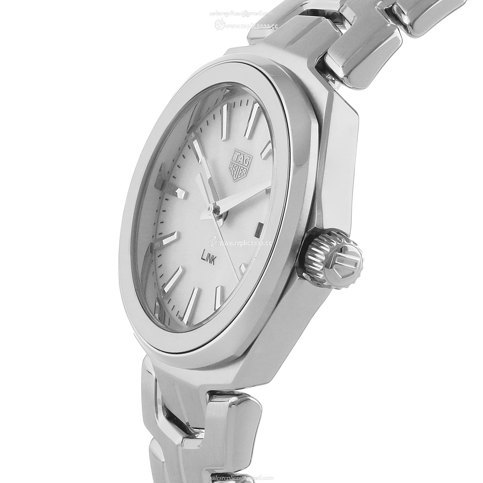 Replica TAG Heuer Link Quartz Date Mother Of Pearl 32mm Ladies details WBC1310.BA0600