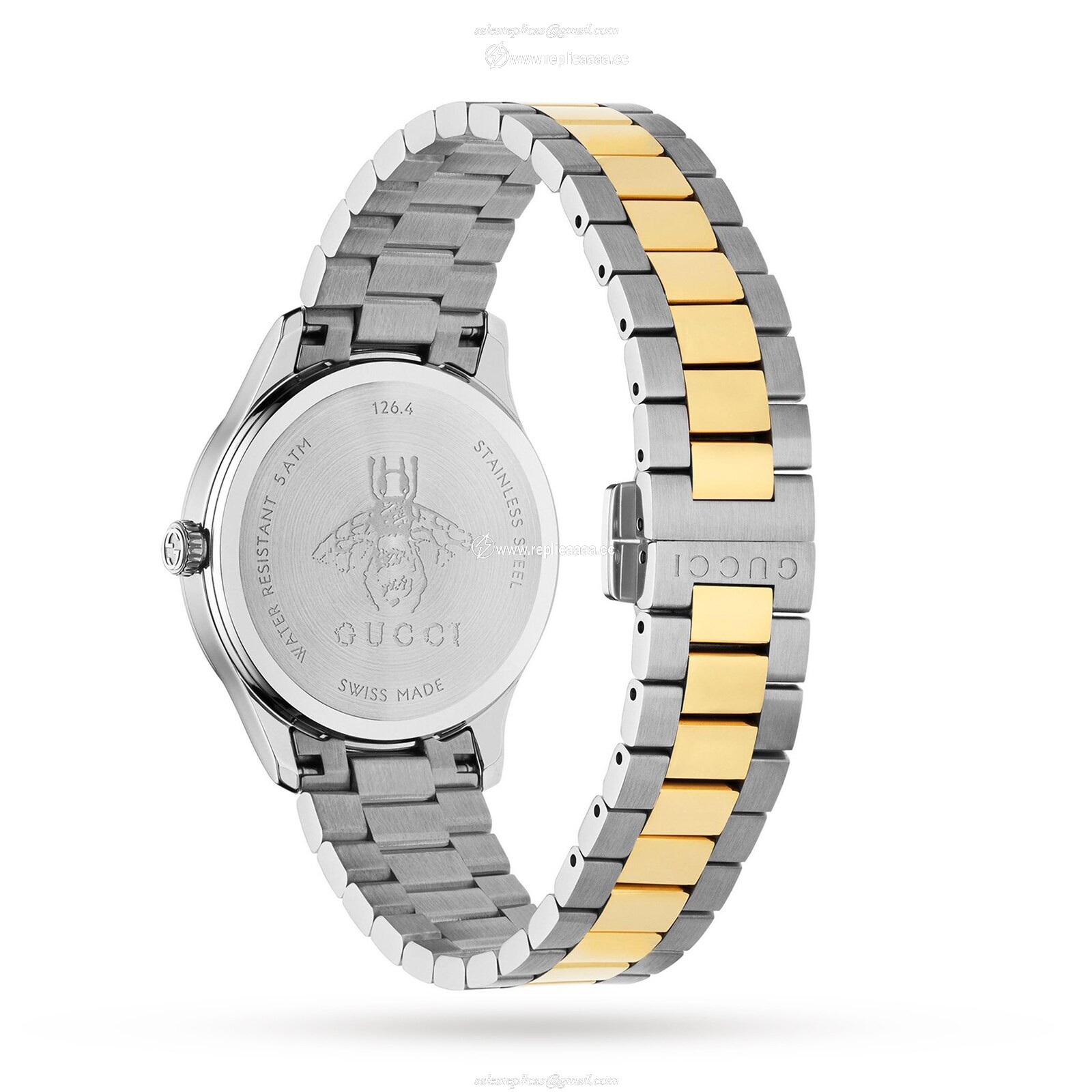 Replica Gucci G-Timeless 18k Gold 32mm Ladies details YA1265032