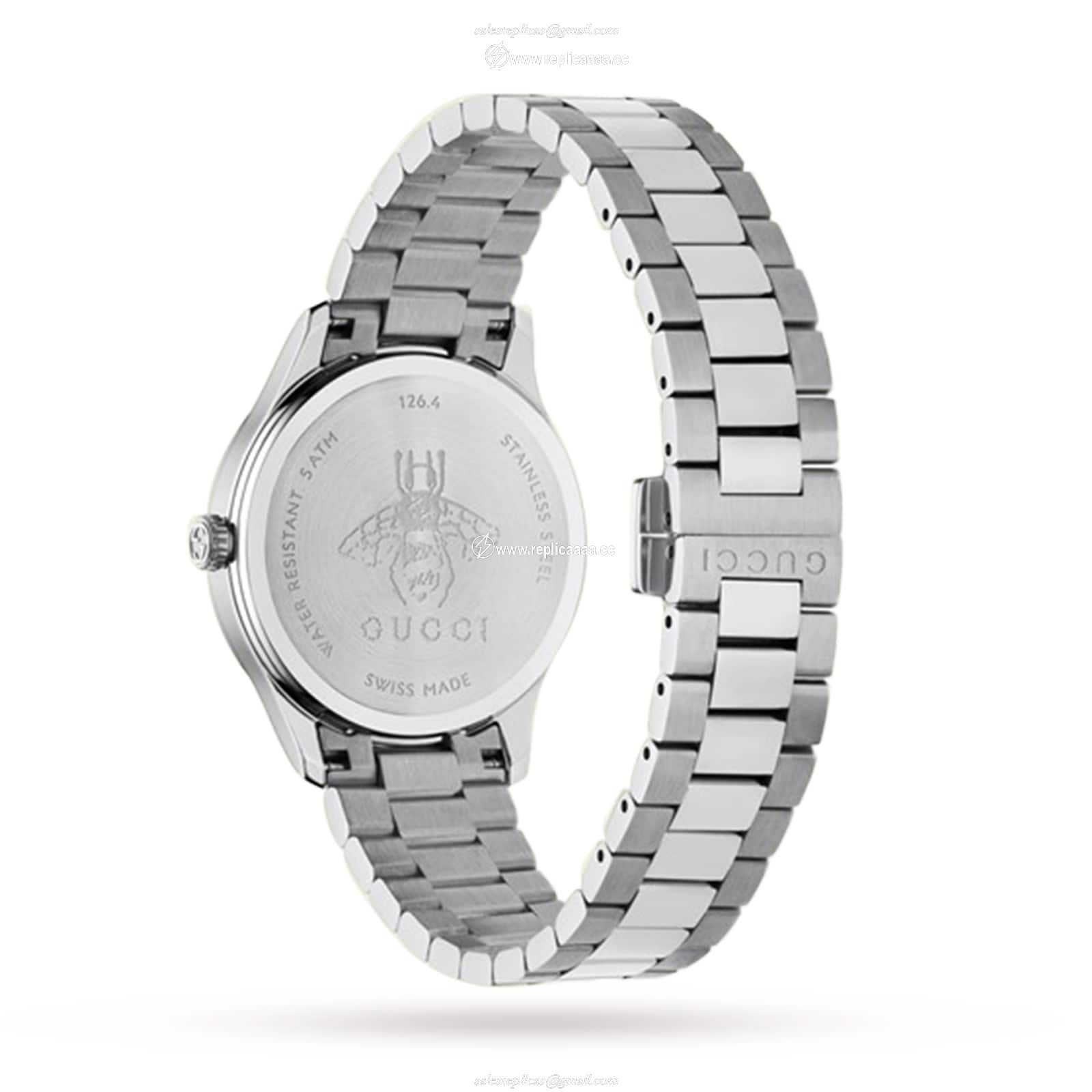 Replica Gucci G-Timeless 32mm Ladies details YA1265031 2 Replica Gucci G-Timeless 32mm Ladies details YA1265031