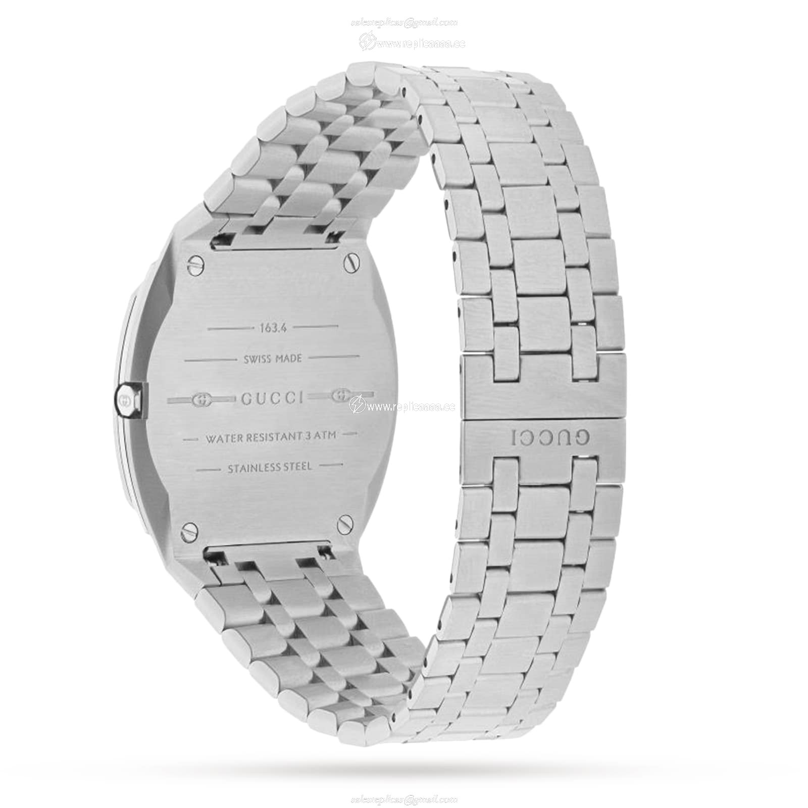 Replica Gucci GUCCI 25H details 34mm YA163401 2 Replica Gucci GUCCI 25H details 34mm YA163401