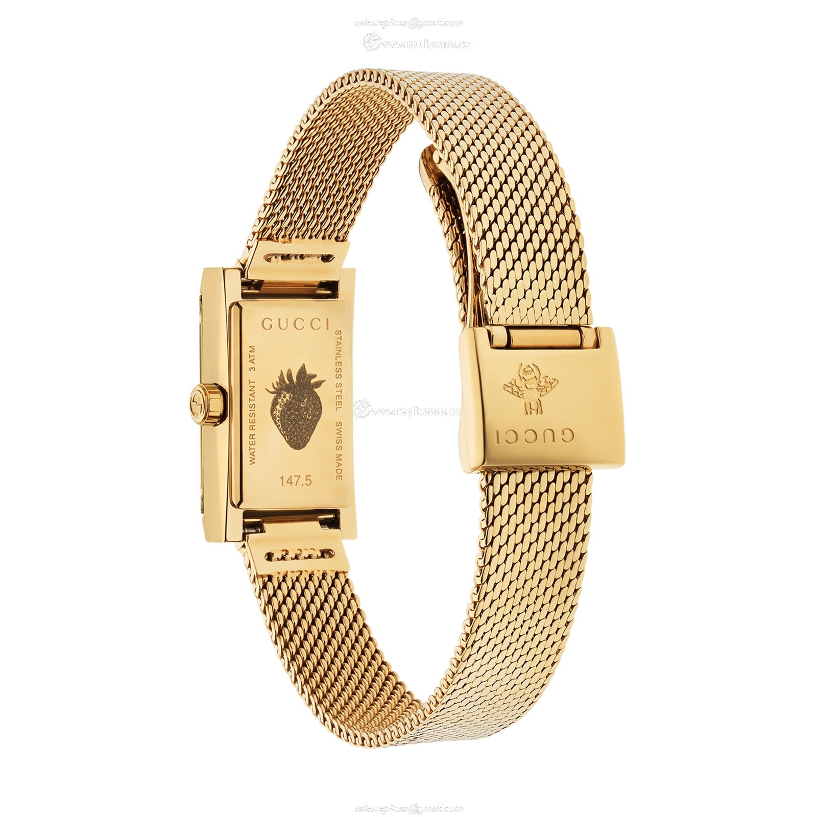 Replica Gucci G-Frame details 14mm YA147511
