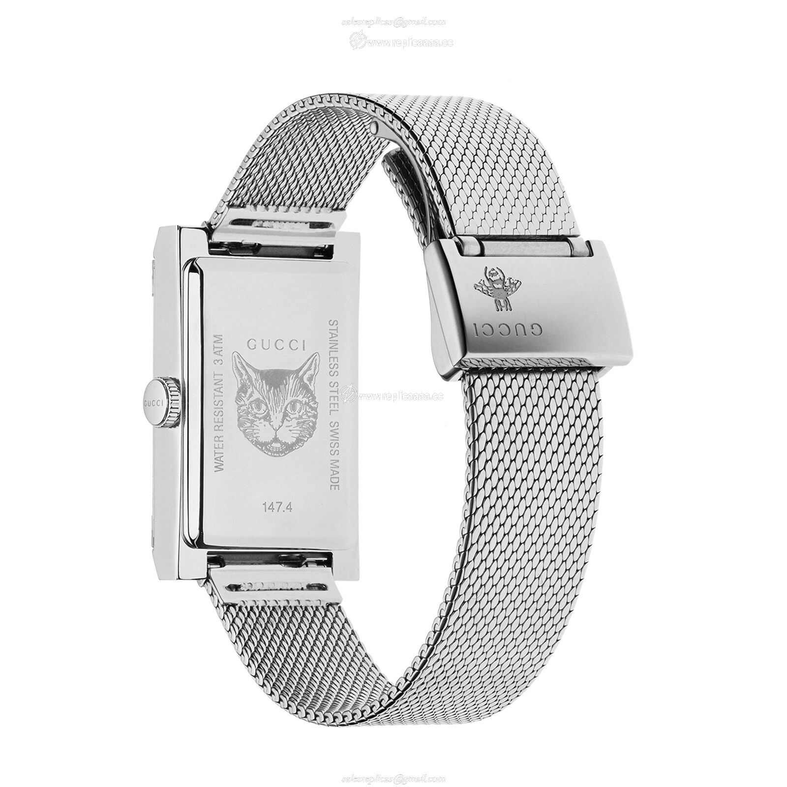 Replica Gucci G-Frame details 21x34mm YA147401