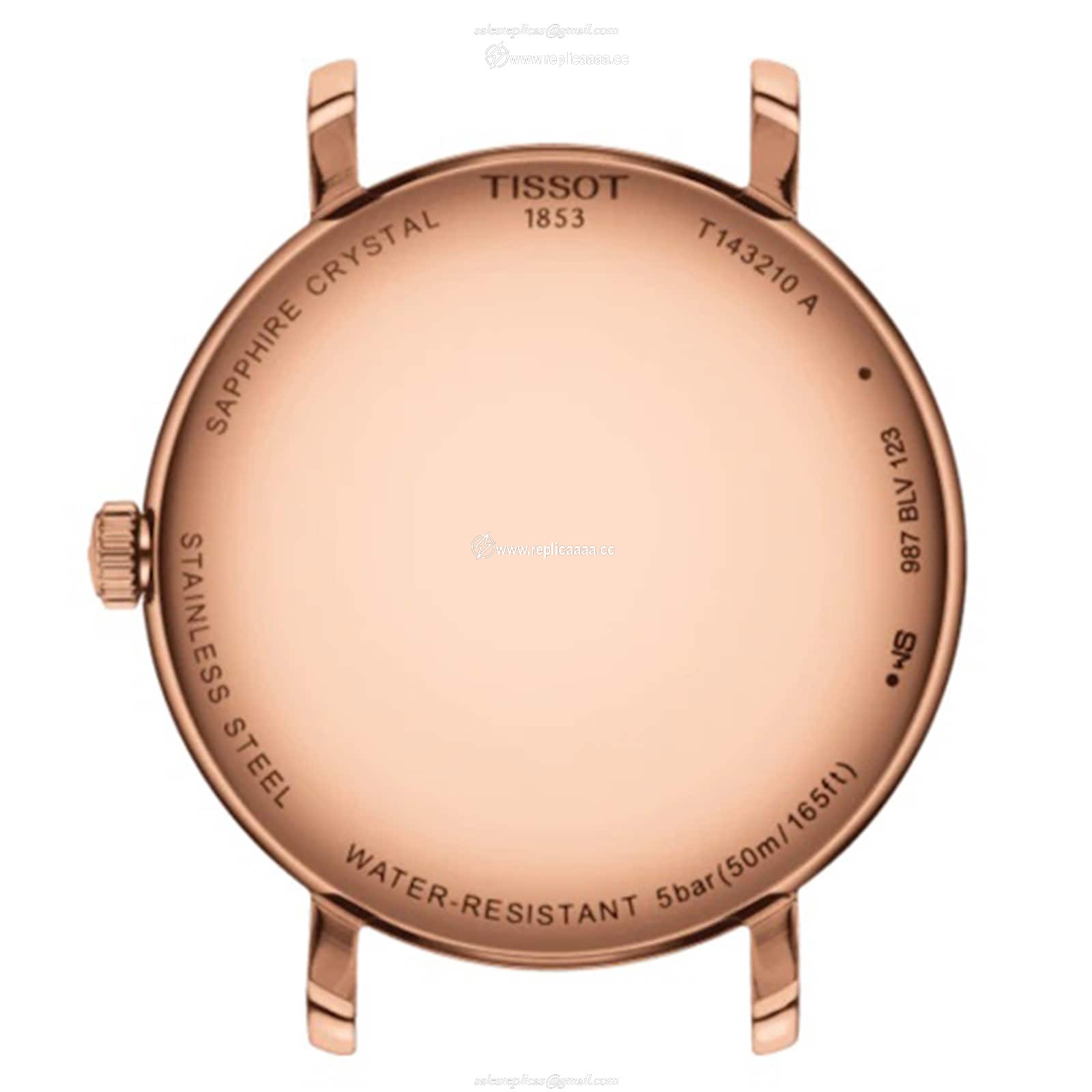 Replica Tissot T-Classic Everytime 34mm Ladies details T1432103601100