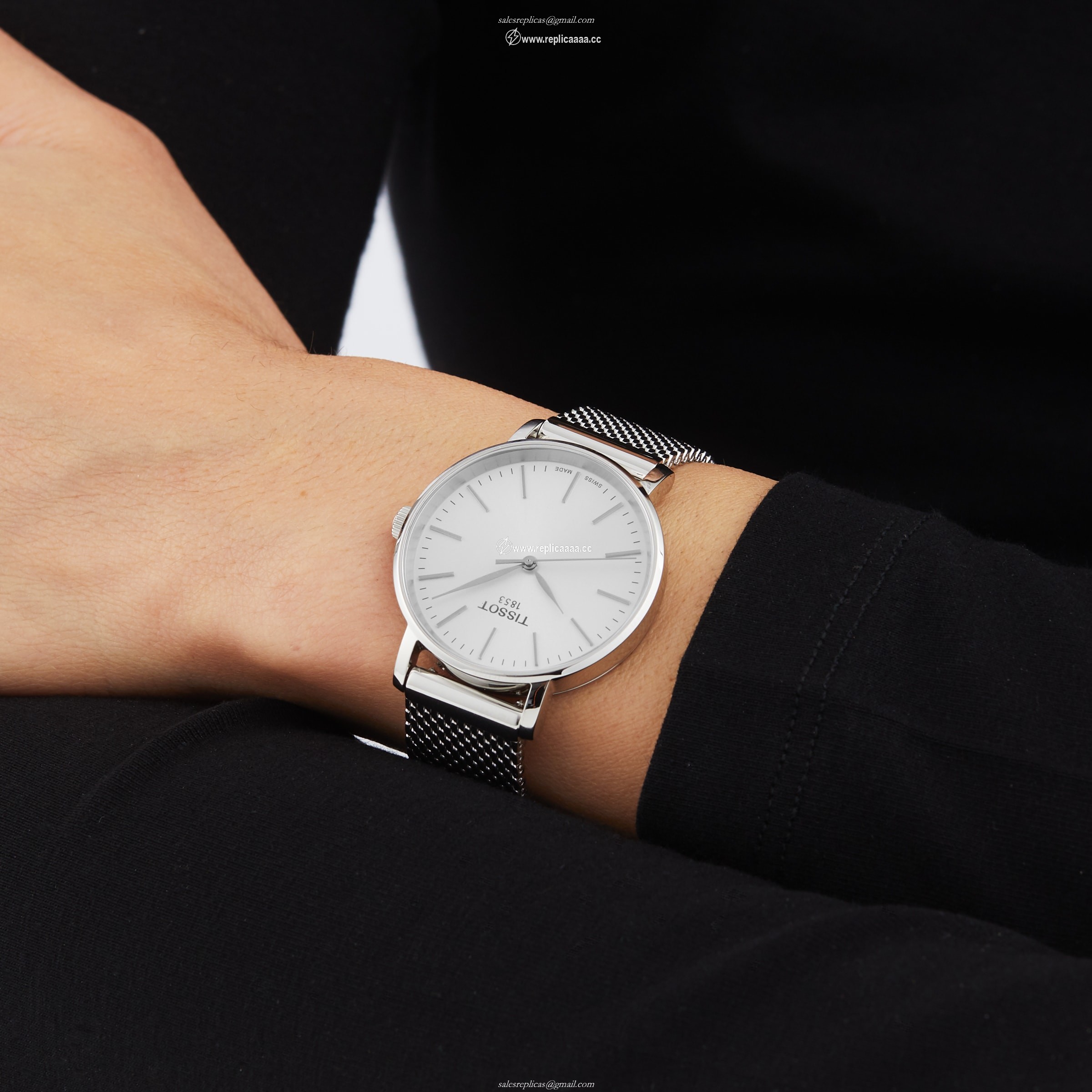 Replica Tissot Everytime Silver 34mm Ladies details T1432101101100 2 Replica Tissot Everytime Silver 34mm Ladies details T1432101101100