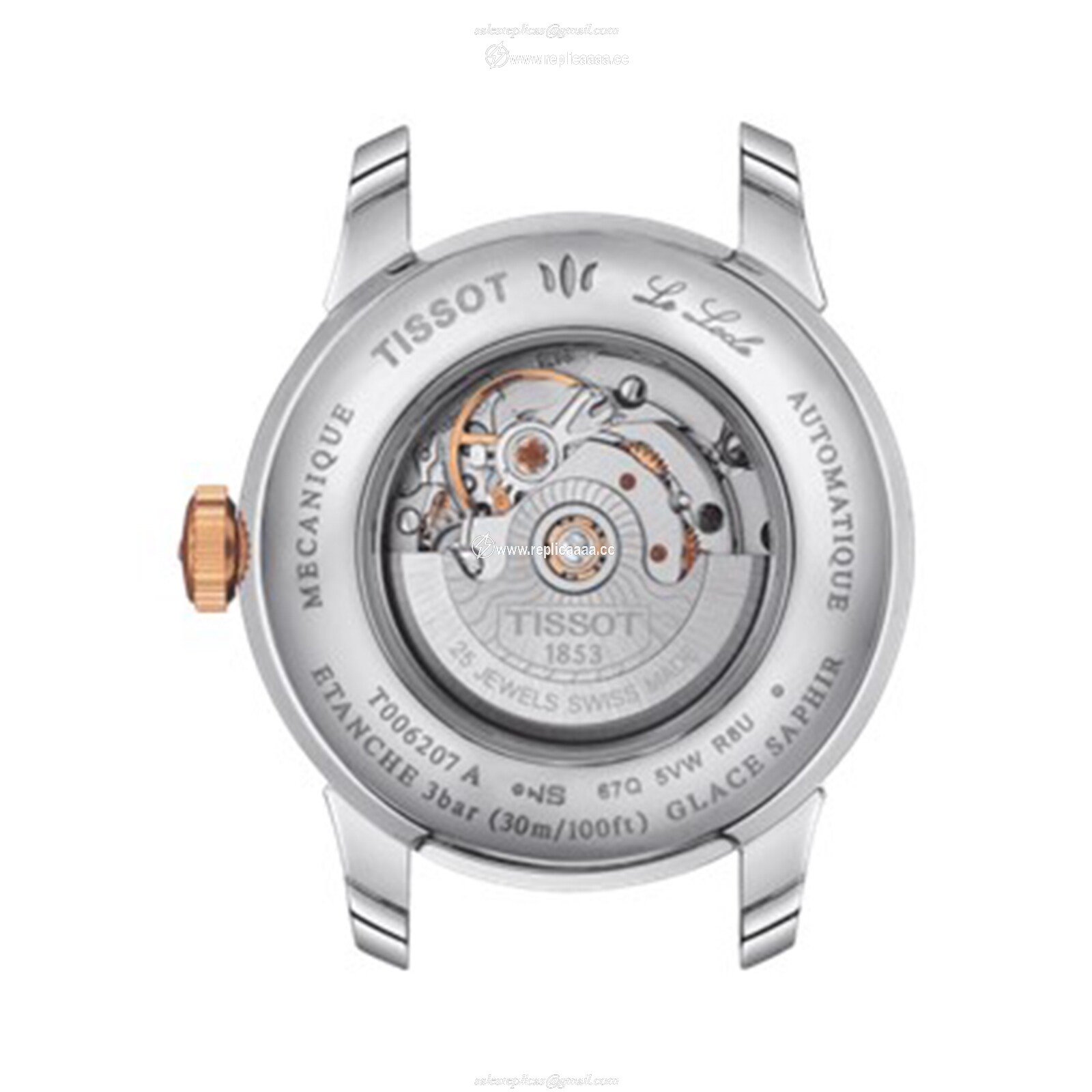 Replica Tissot T-Classic 29mm Ladies details T0062072203800