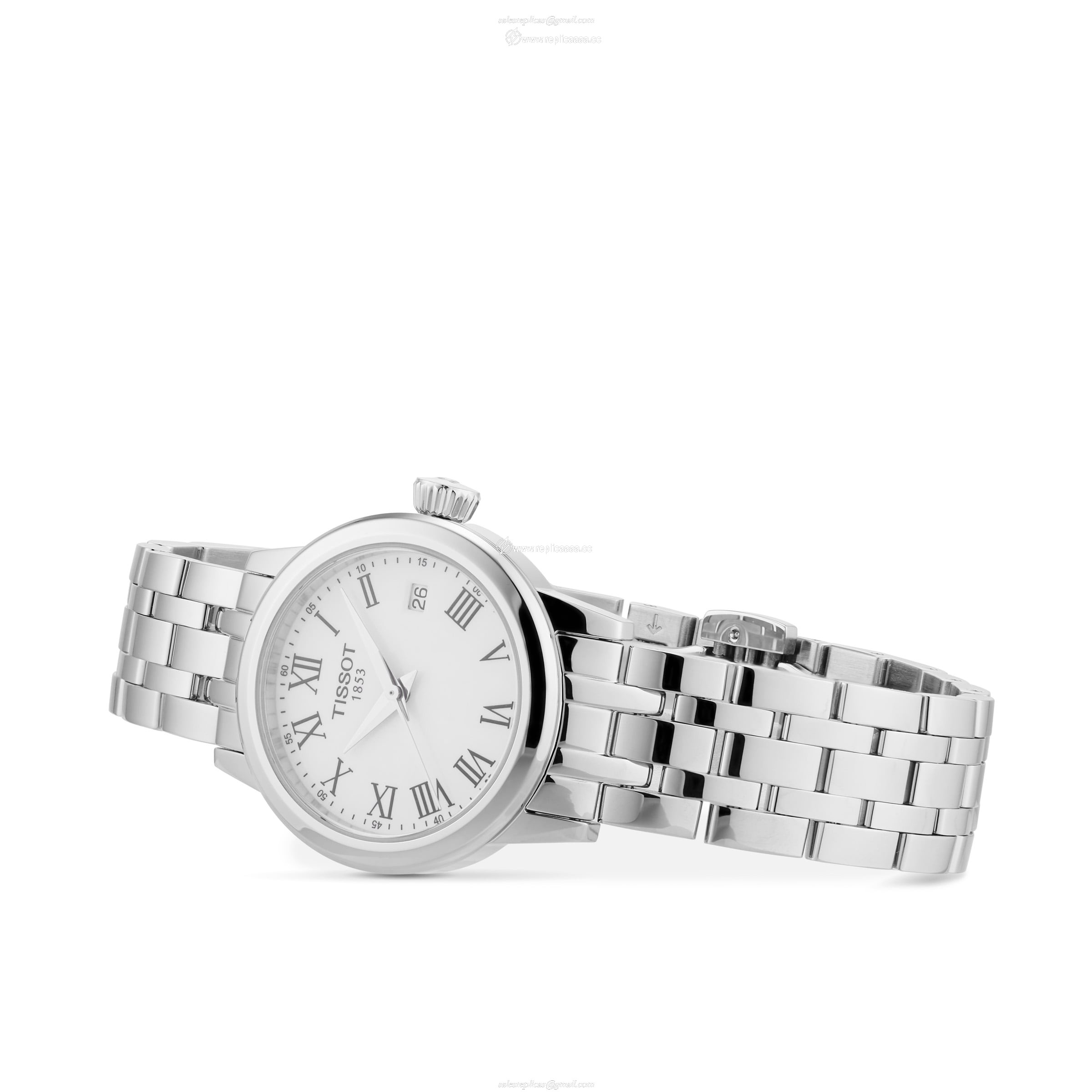 Replica Tissot T-Classic Dream Ladies details 28mm T1292101101300