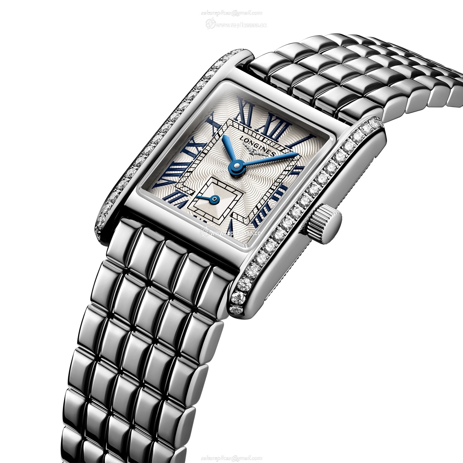 Replica Longines Mini Dolce Vita 21.5mm X 29mm Ladies details Silver L52000716