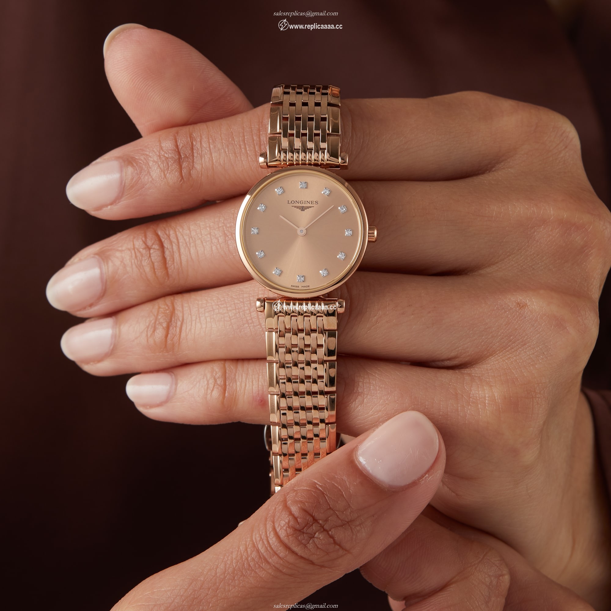 Replica Longines Le Grande Classique 24mm Ladies details Rose L42091908 2 Replica Longines Le Grande Classique 24mm Ladies details Rose L42091908