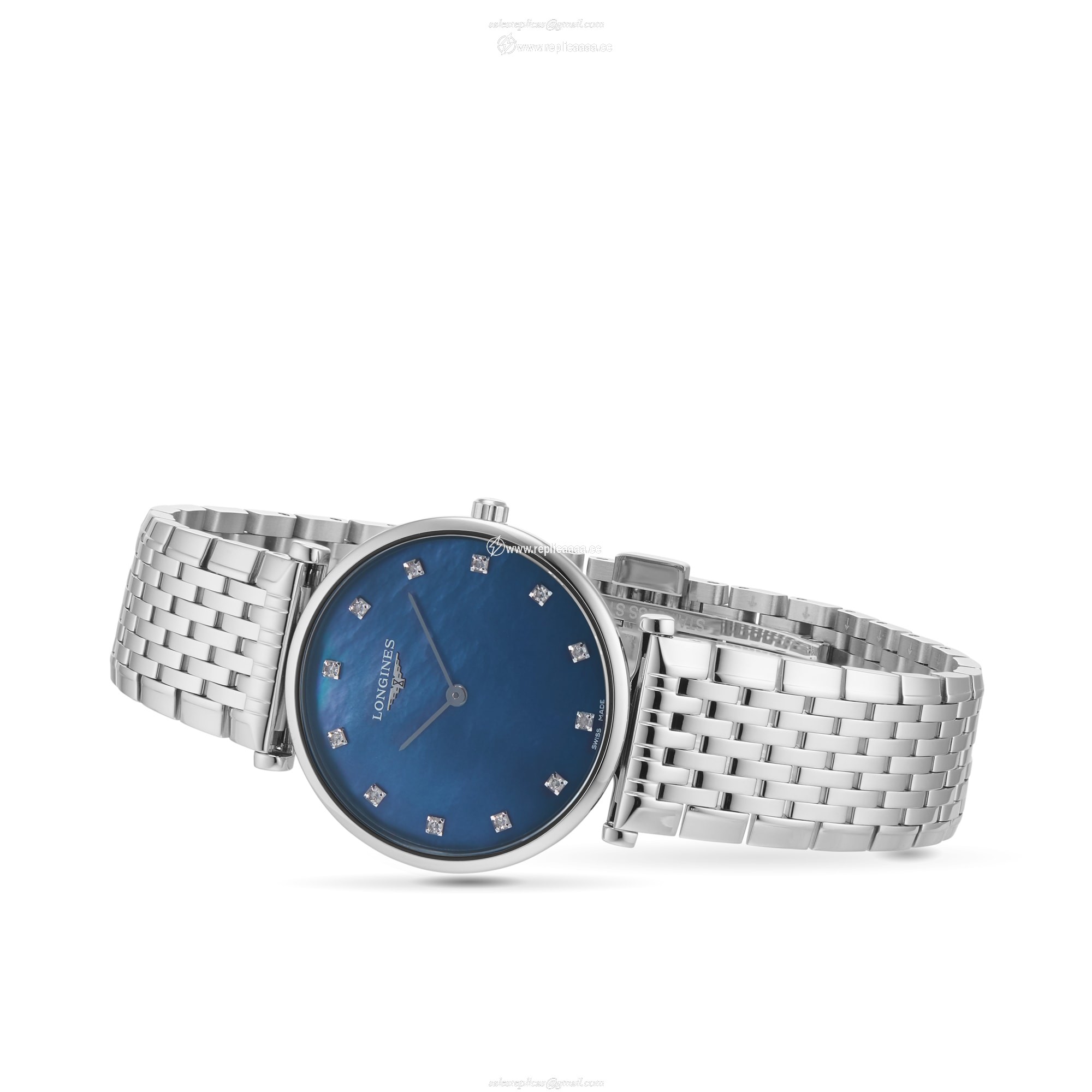 Replica Longines La Grande Classique De Longines 29mm Ladies details Blue L45124816