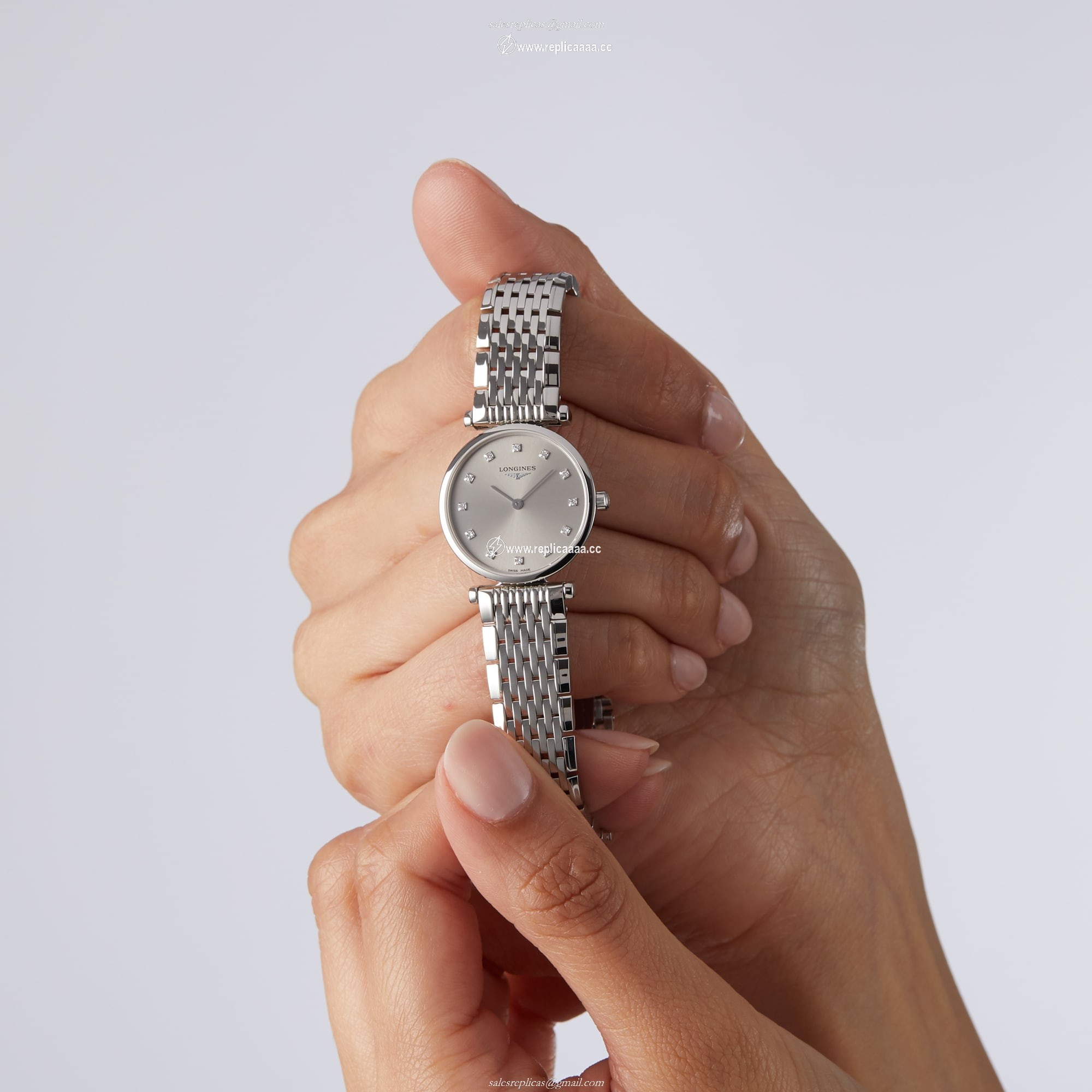 Replica Longines La Grande Classique De Longines 24mm Ladies details Silver L42094706