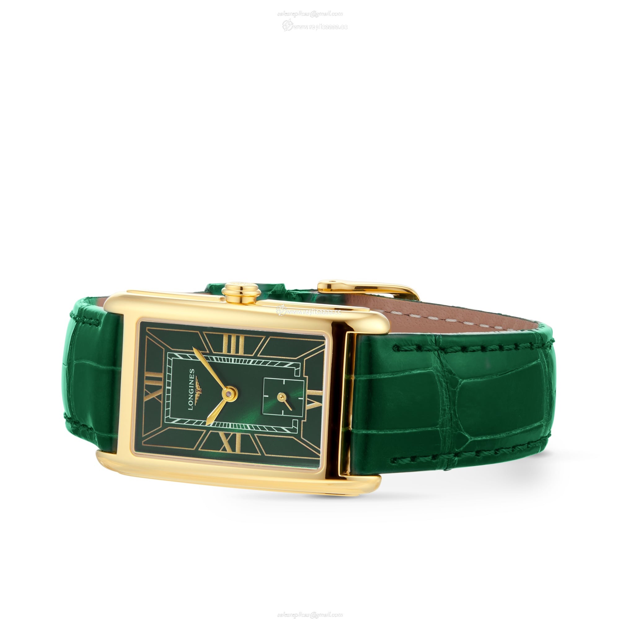Replica Longines DolceVita 23mm X 37mm Ladies details Green L55126952 2 Replica Longines DolceVita 23mm X 37mm Ladies details Green L55126952