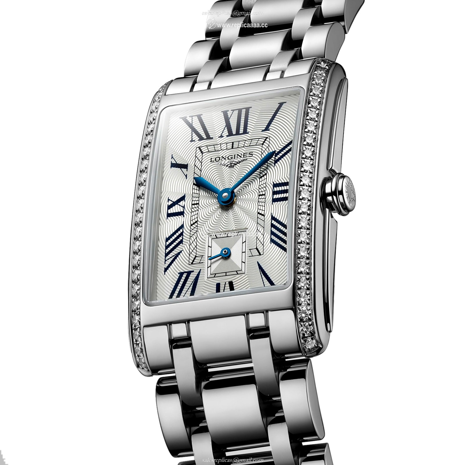 Replica Longines DolceVita 23.3mm X 37mm Ladies details Silver L55120716