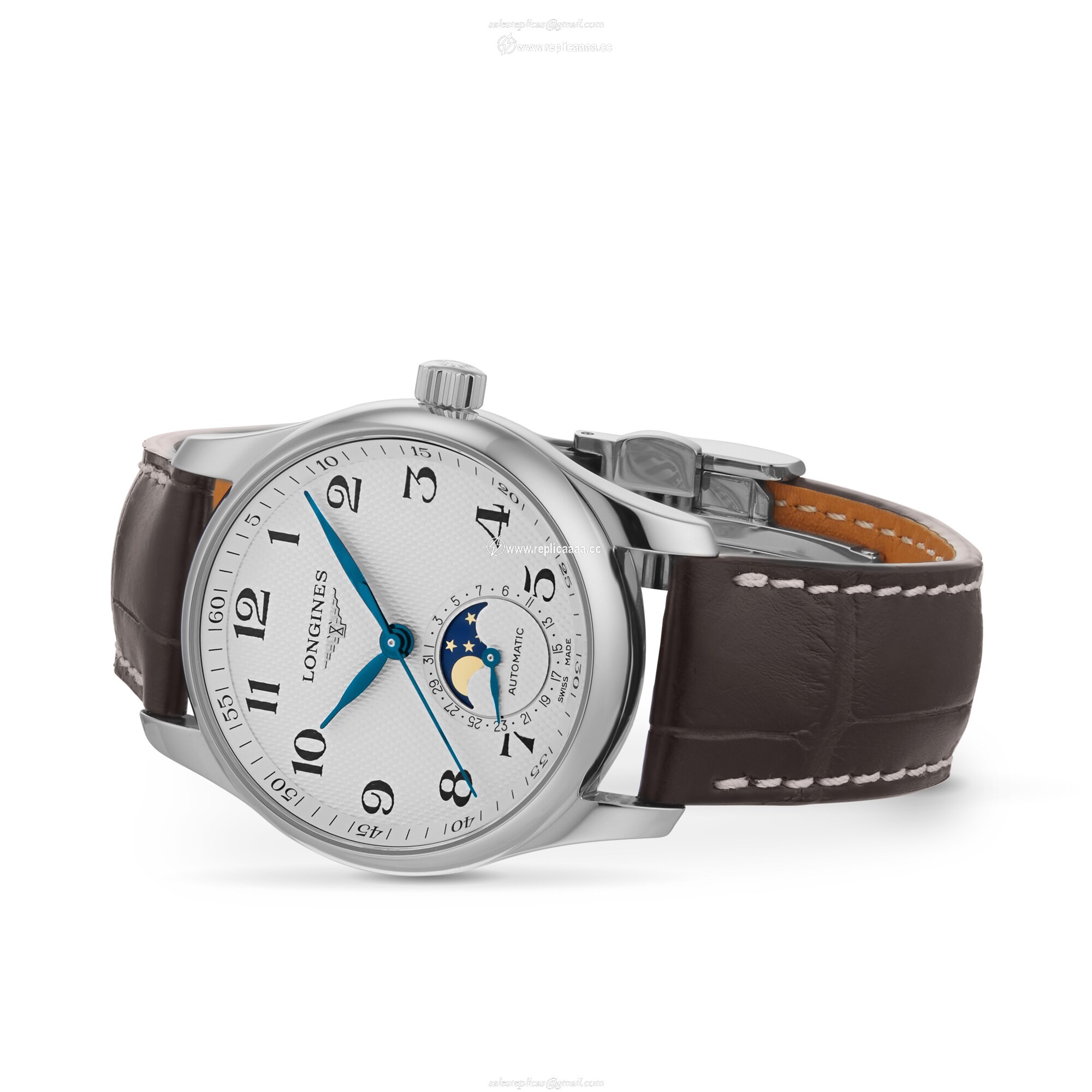 Replica Longines Master Collection 34mm Ladies details L24094783 2 Replica Longines Master Collection 34mm Ladies details L24094783