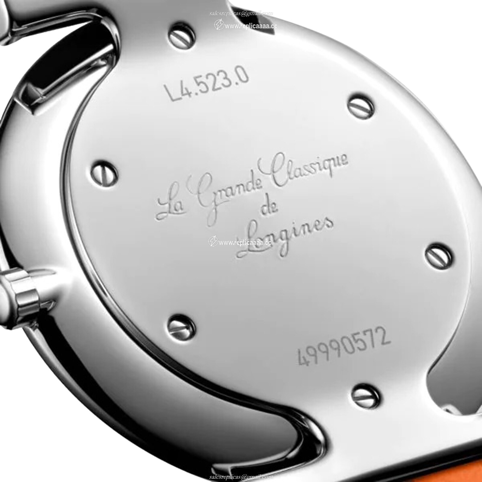 Replica Longines La Grande Classique 29mm Ladies details Orange L45230922