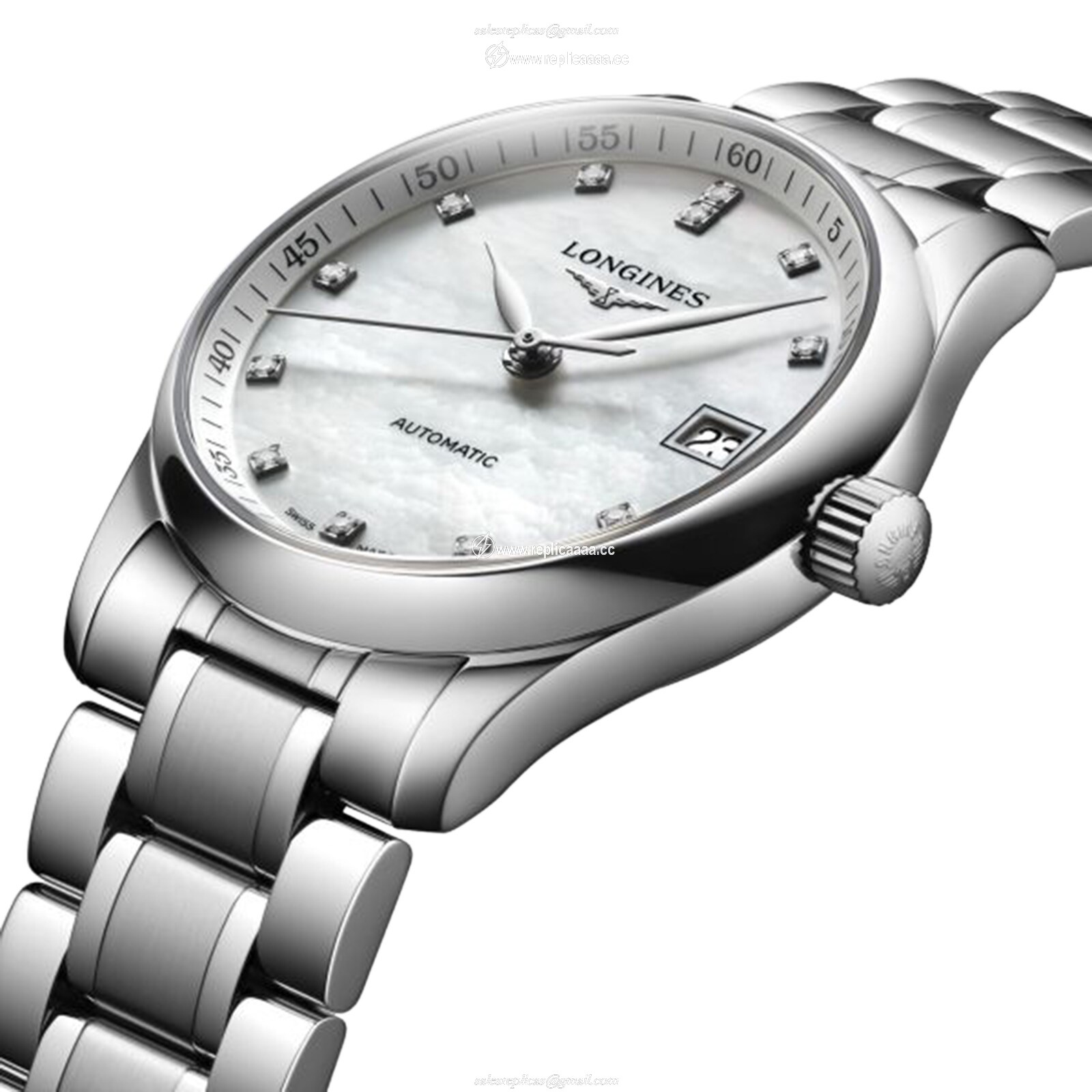 Replica Longines Master Collection 34mm Ladies details L23574876 2 Replica Longines Master Collection 34mm Ladies details L23574876