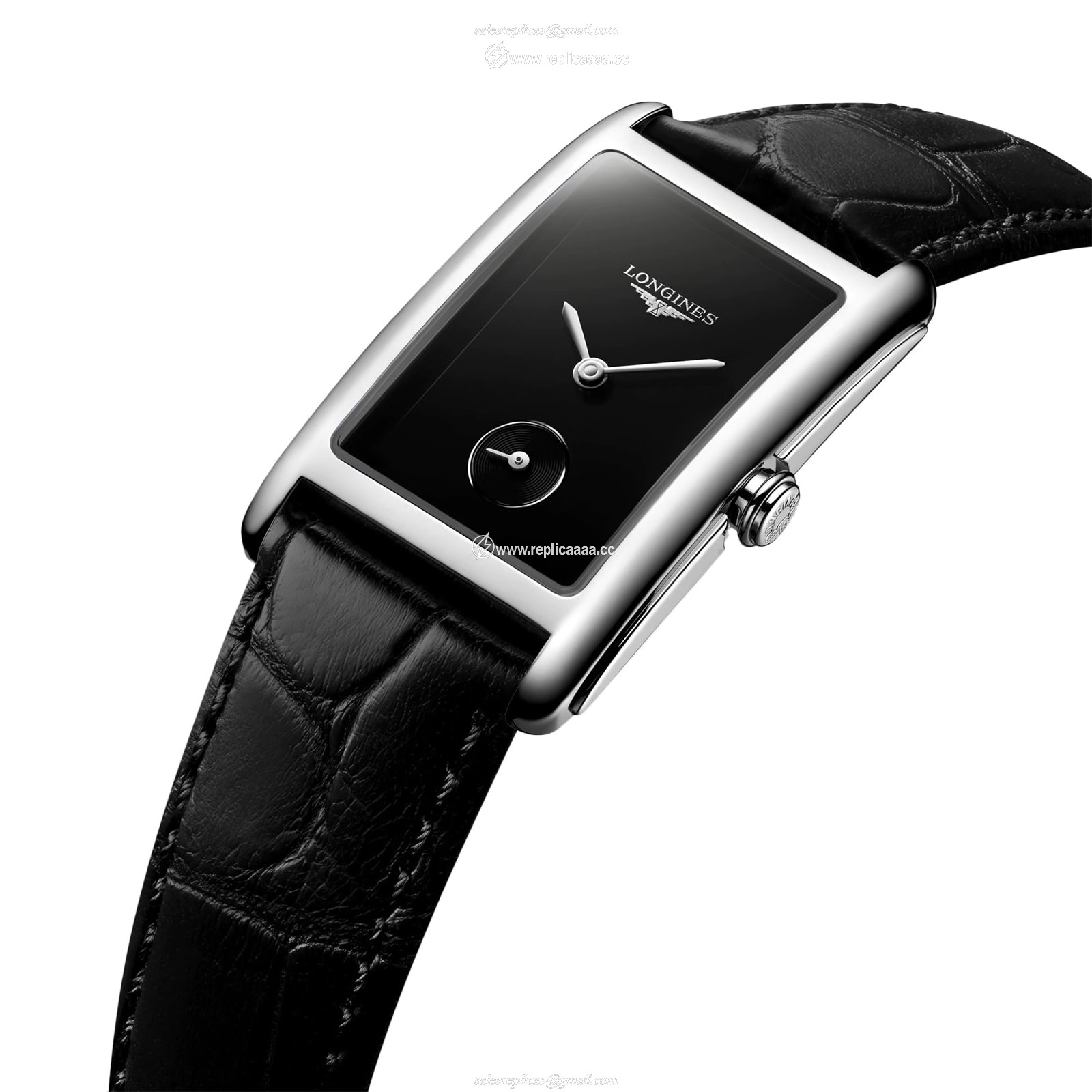 Replica Longines DolceVita 37mm Ladies details Black L55124502 2 Replica Longines DolceVita 37mm Ladies details Black L55124502
