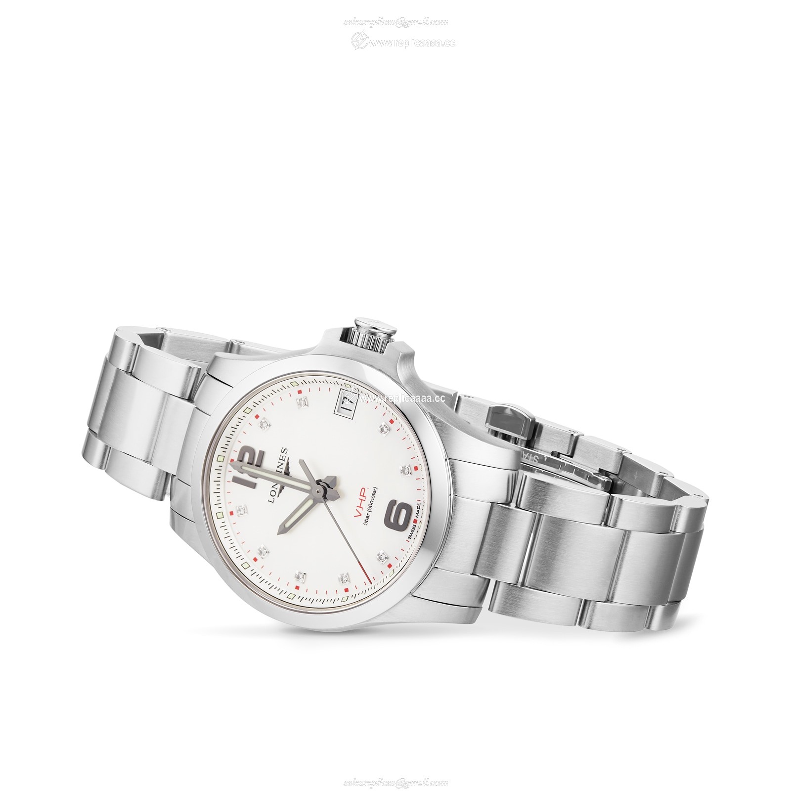 Replica Longines Conquest VHP 36mm MOP Dial Ladies details L33164876