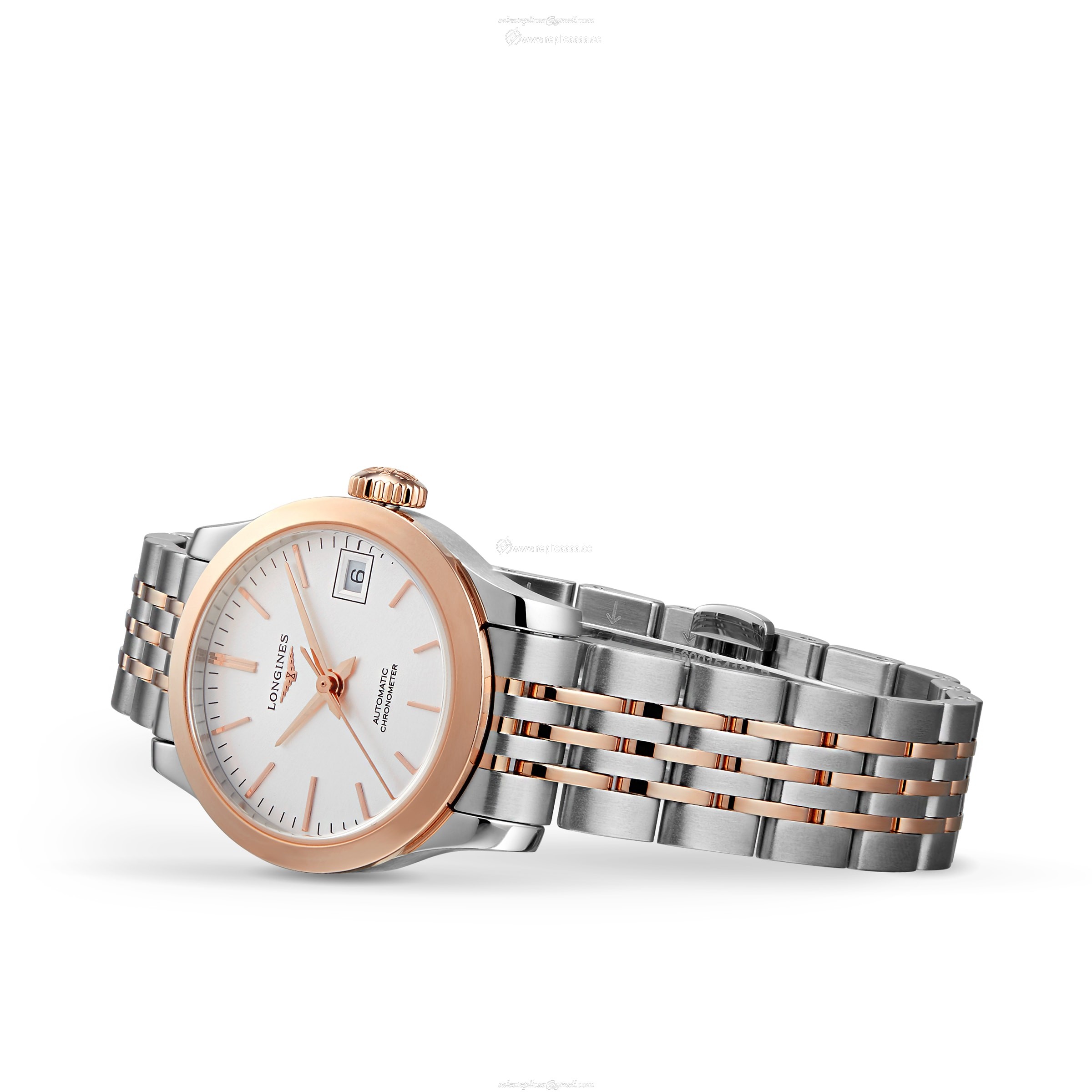 Replica Longines Record 26mm Ladies details L23205727 2 Replica Longines Record 26mm Ladies details L23205727