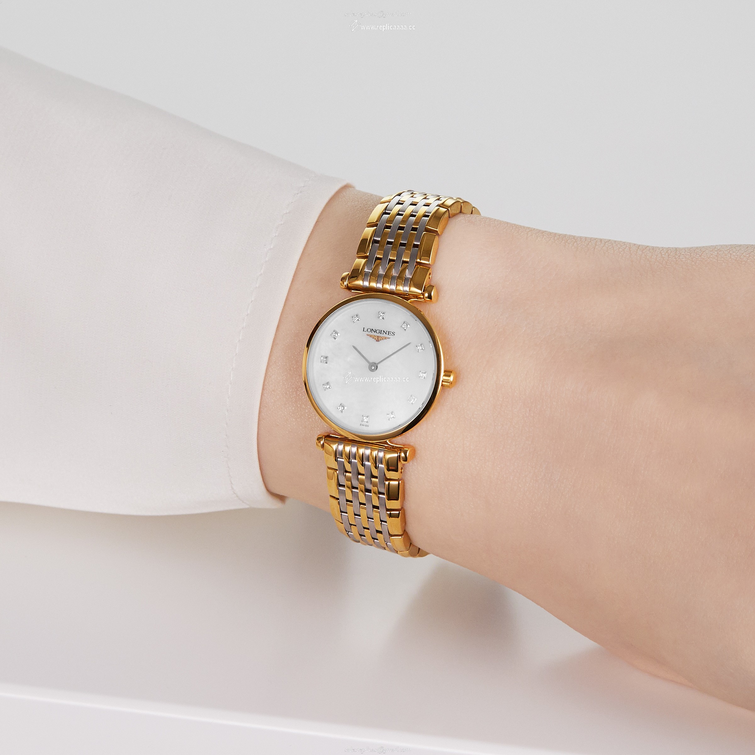 Replica Longines La Grande Classique 24mm Diamond Dot Quartz Ladies details L42092877 2 Replica Longines La Grande Classique 24mm Diamond Dot Quartz Ladies details L42092877