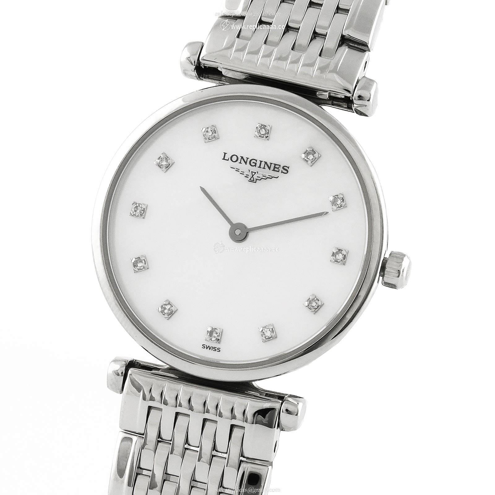 Replica Longines La Grande Classique 24mm Diamond Dot Quartz Ladies details L42094876