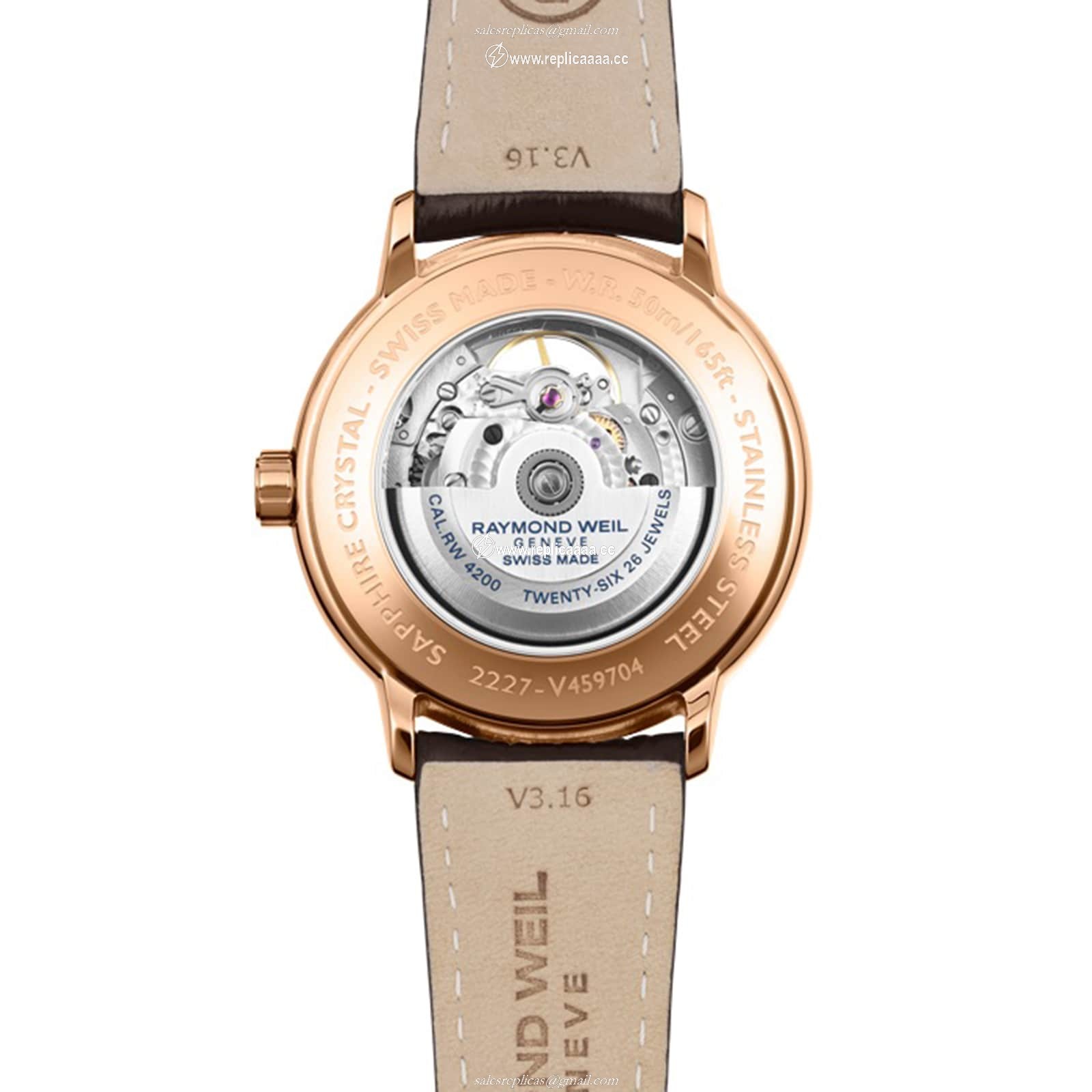 Replica Raymond Weil Maestro 31mm Ladies details 2131-P53-00966