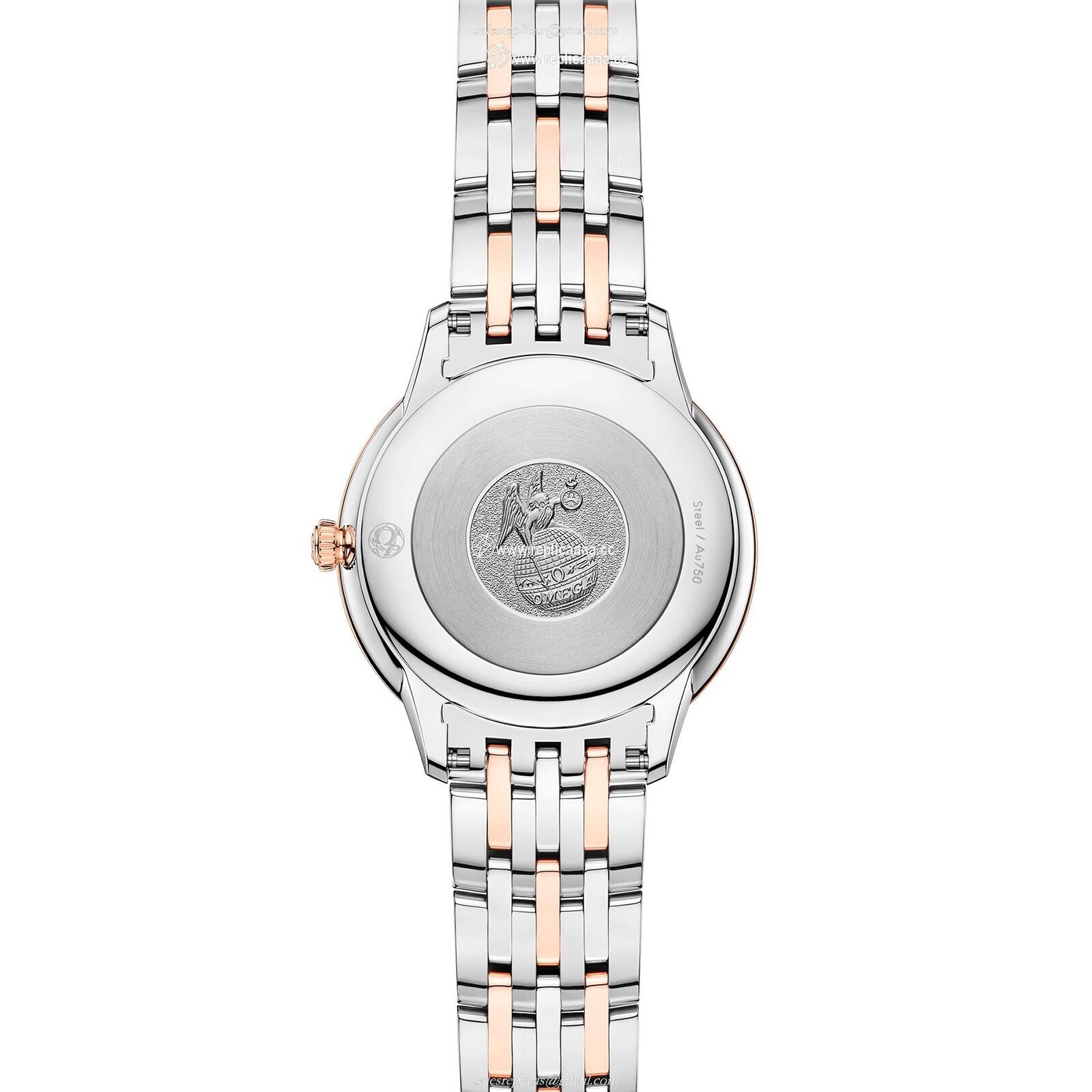 Replica Omega De Ville Prestige 30mm Ladies details Rose Grey O43420306002001 2 Replica Omega De Ville Prestige 30mm Ladies details Rose Grey O43420306002001