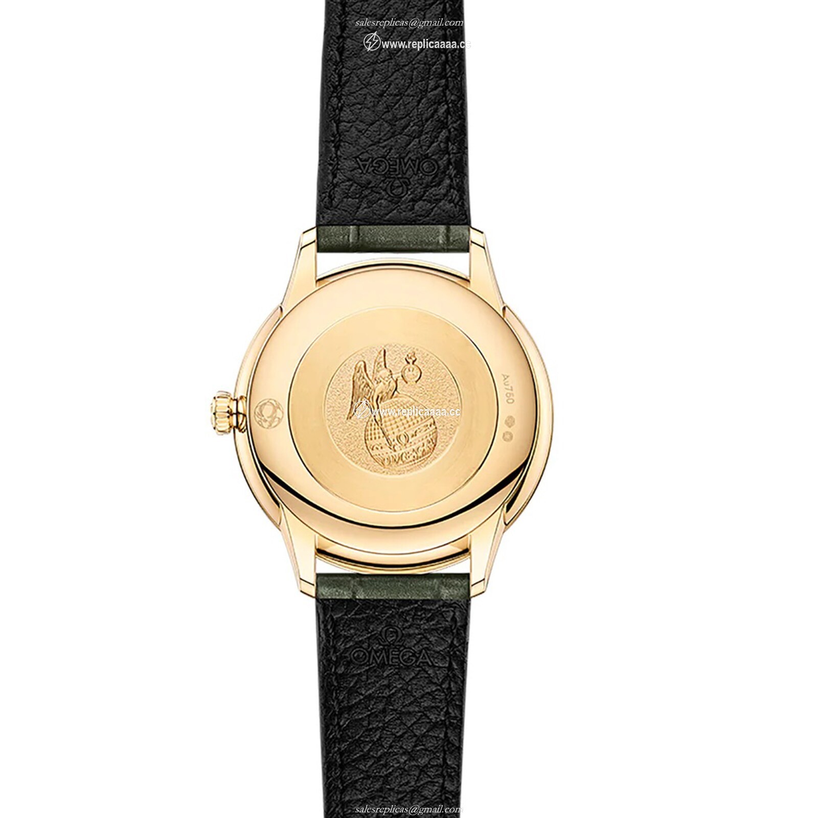 Replica Omega De Ville Prestige 27.5mm Ladies details Mother Of Pearl O43458286055002
