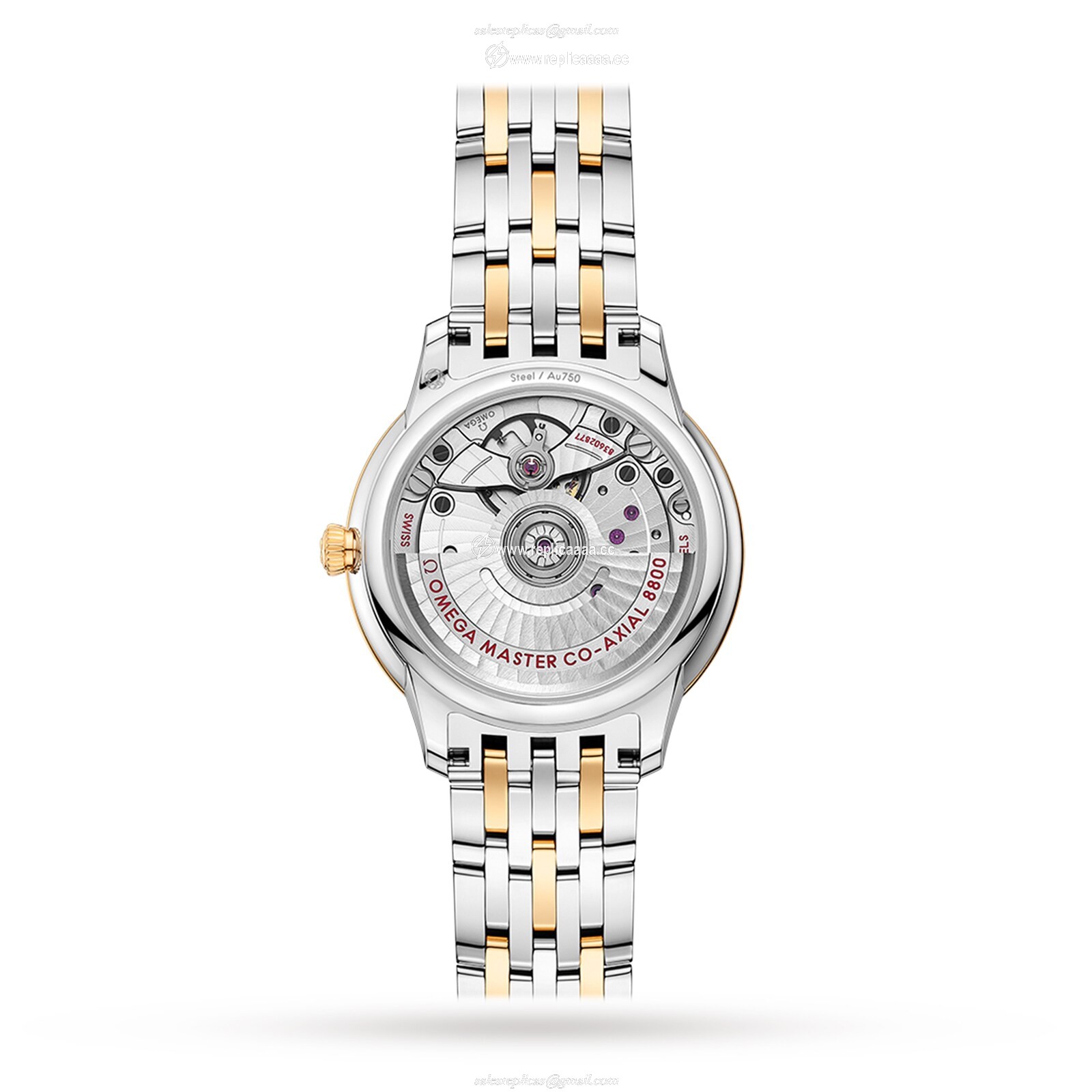 Replica Omega De Ville Prestige Co-Axial Master Chronometer 34mm Ladies details Green O43420342010001