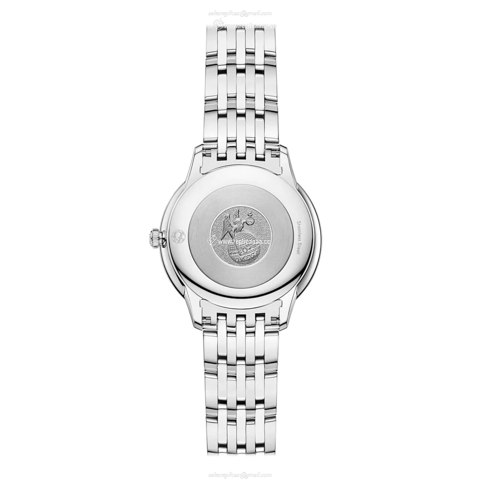 Replica Omega De Ville Prestige 30mm Ladies details Rose Silver O43410306002001 2 Replica Omega De Ville Prestige 30mm Ladies details Rose Silver O43410306002001