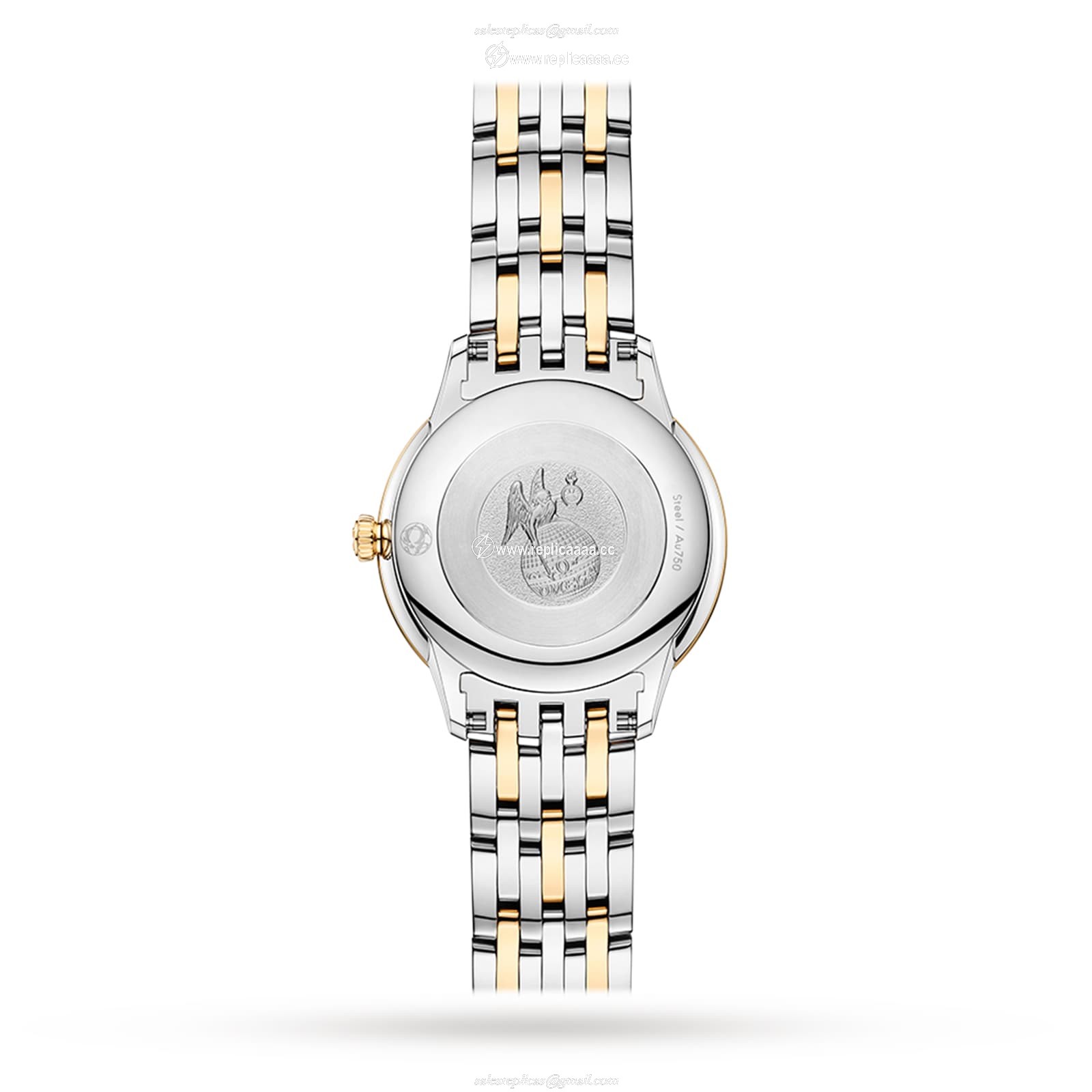 Replica Omega De Ville Prestige Quartz 27.5mm Ladies details White O43420286005001 2 Replica Omega De Ville Prestige Quartz 27.5mm Ladies details White O43420286005001