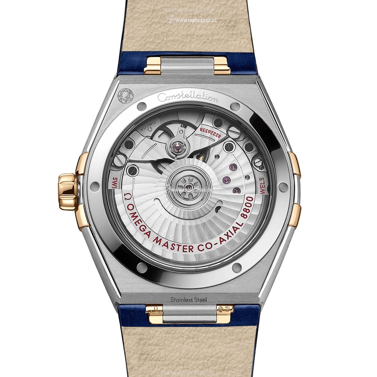 Replica Omega Constellation 36mm Ladies details O13128362053001