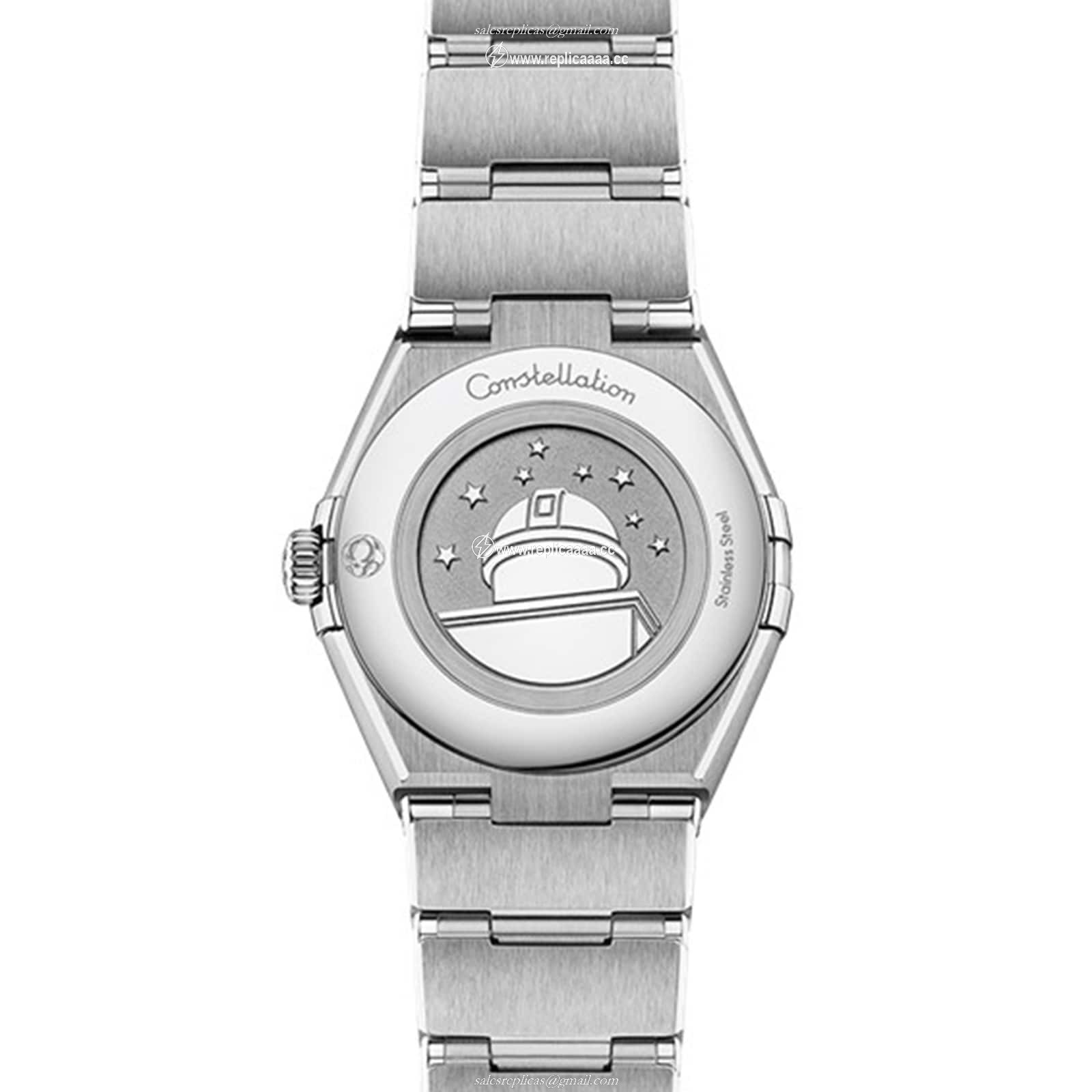 Replica Omega Constellation Co-Axial 28mm Ladies details Purple O13110286060002 2 Replica Omega Constellation Co-Axial 28mm Ladies details Purple O13110286060002