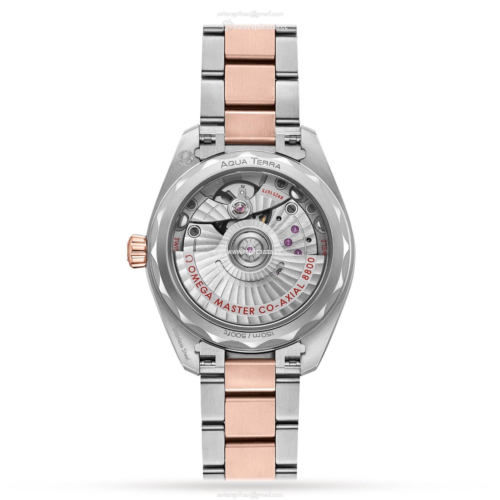 Replica Omega Seamaster Aqua Terra 150M Co-Axial Master Chronometer 34mm Ladies details O22025342059001 2 Replica Omega Seamaster Aqua Terra 150M Co-Axial Master Chronometer 34mm Ladies details O22025342059001