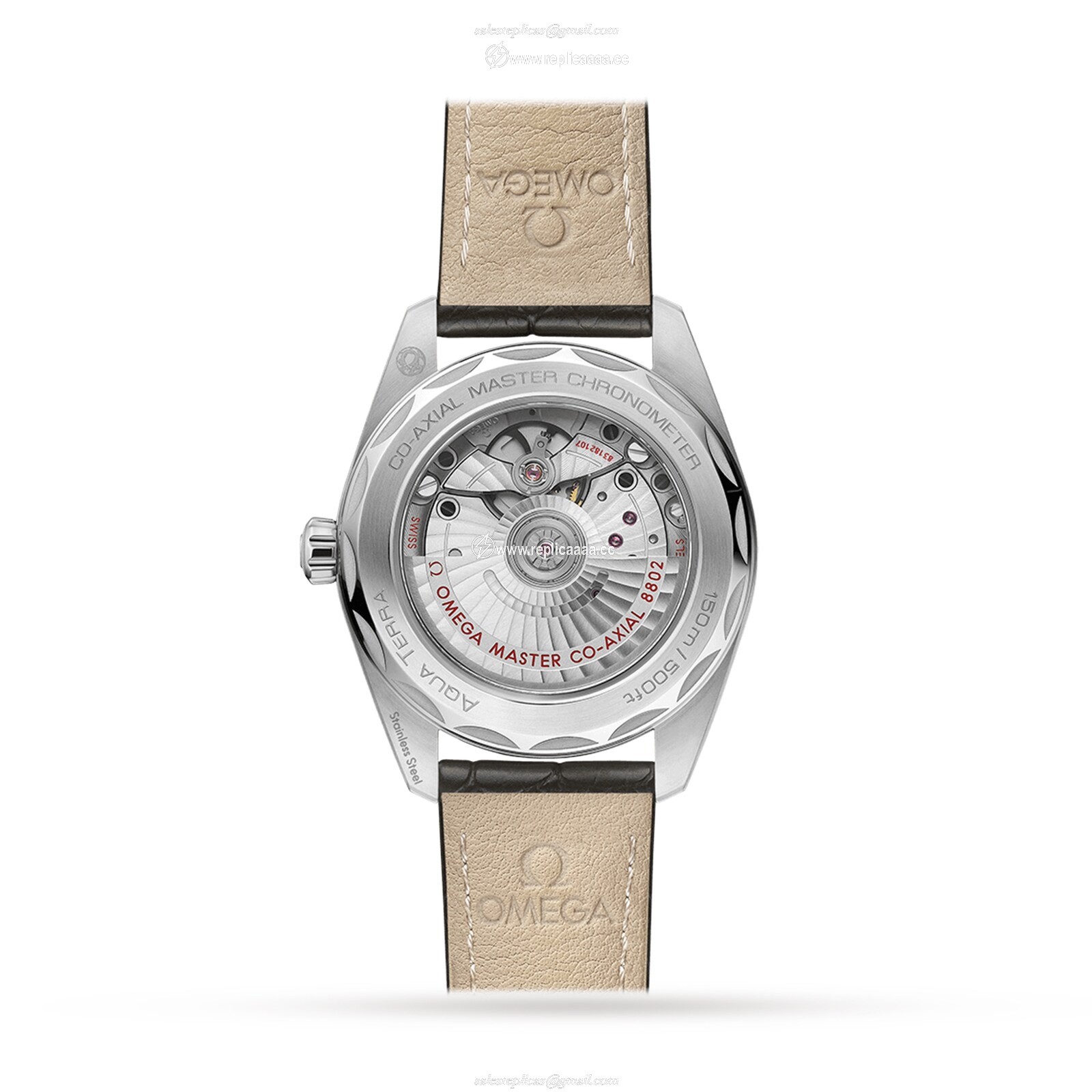 Replica Omega Aquaterra 150m Co-Axial Master Collection 38mm Ladies details O22013382060001
