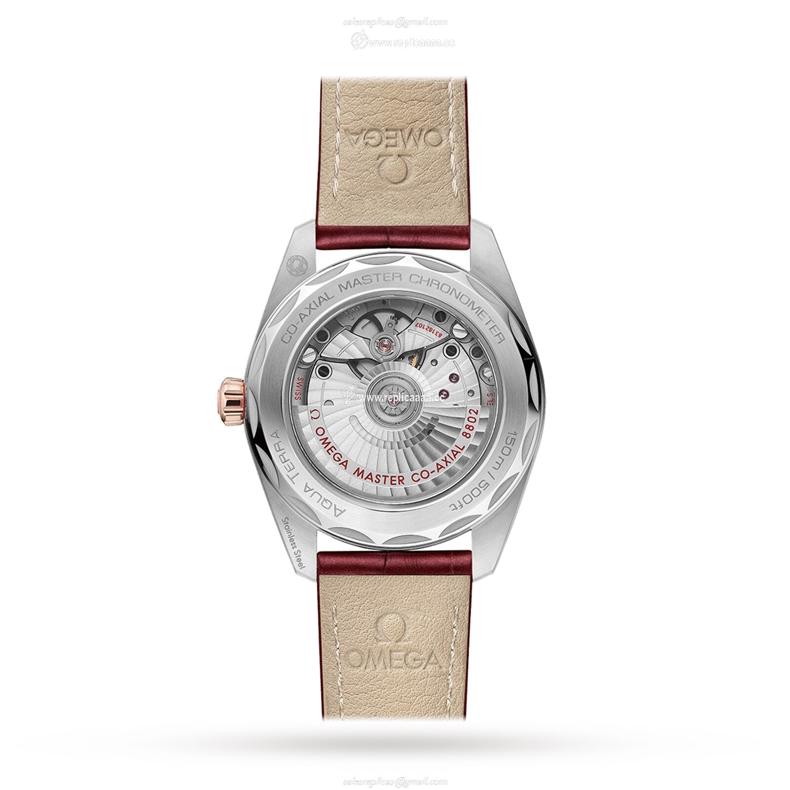 Replica Omega Seamaster Aqua Terra Small Seconds 38mm Ladies details O22023382059001
