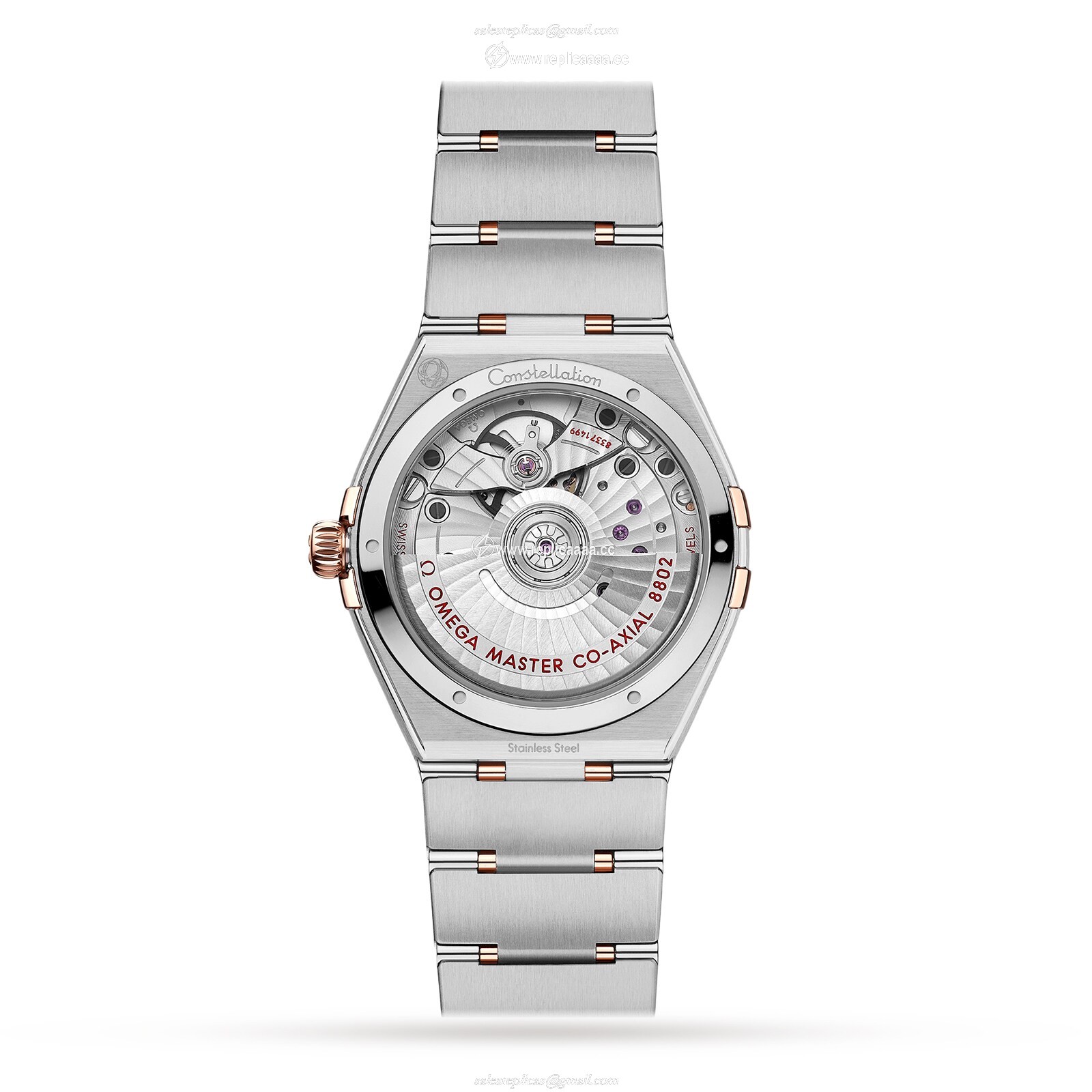 Replica Omega Constellation Co-Axial Master Chronometer Small Seconds 34mm Ladies details O13125342055001 2 Replica Omega Constellation Co-Axial Master Chronometer Small Seconds 34mm Ladies details O13125342055001