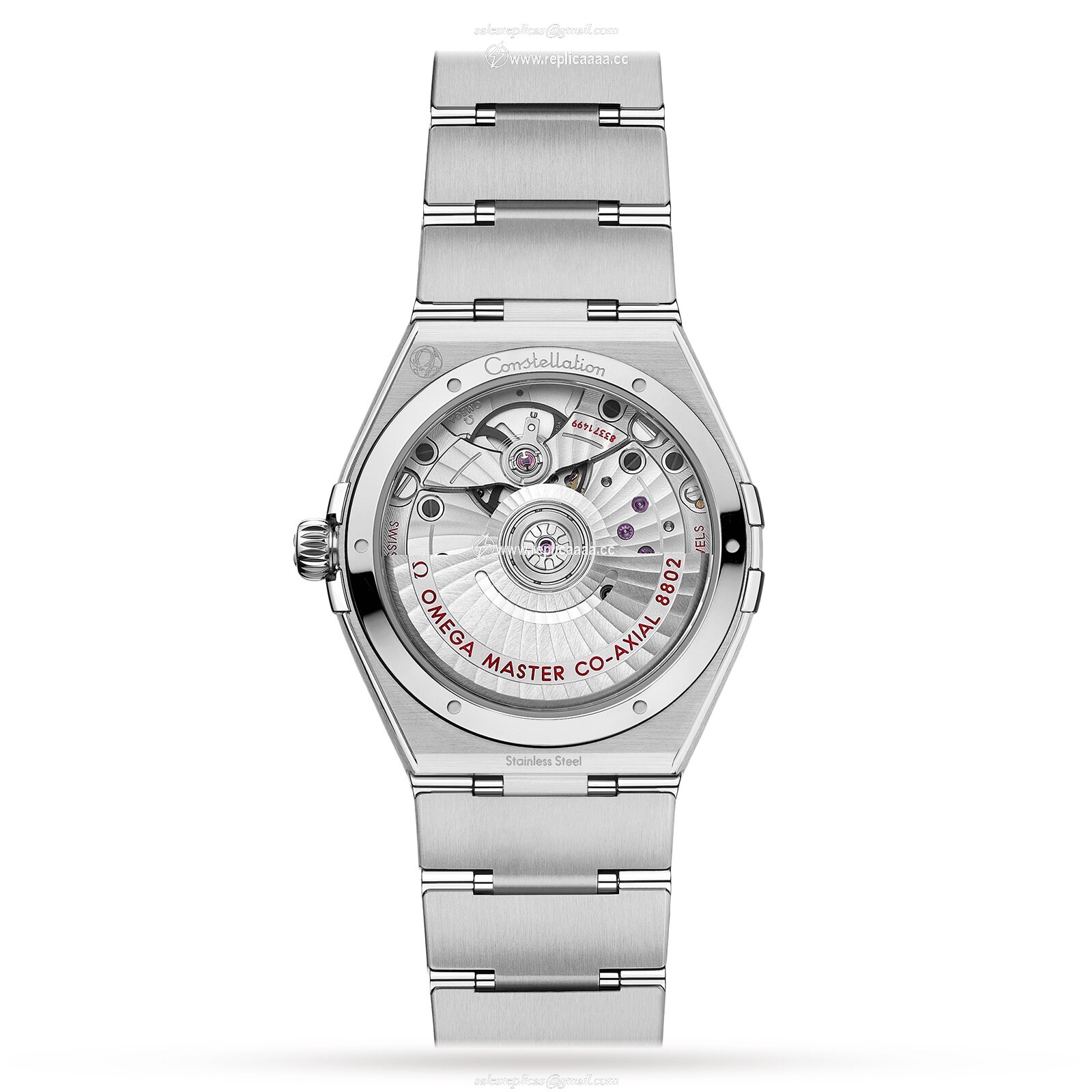 Replica Omega Constellation Co-Axial Master Chronometer Small Seconds 34mm Ladies details O13110342053001
