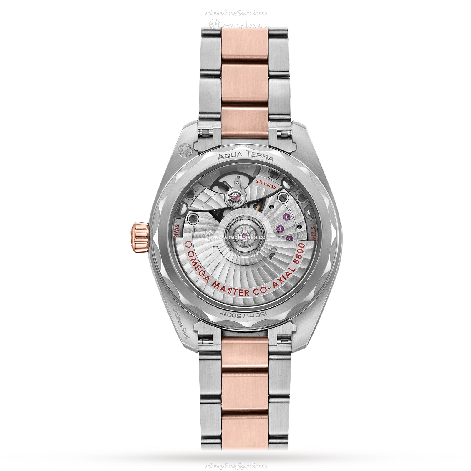 Replica Omega Seamaster Aqua Terra 150M Co-Axial Master Chronometer 34mm Ladies details O22020342059001 2 Replica Omega Seamaster Aqua Terra 150M Co-Axial Master Chronometer 34mm Ladies details O22020342059001