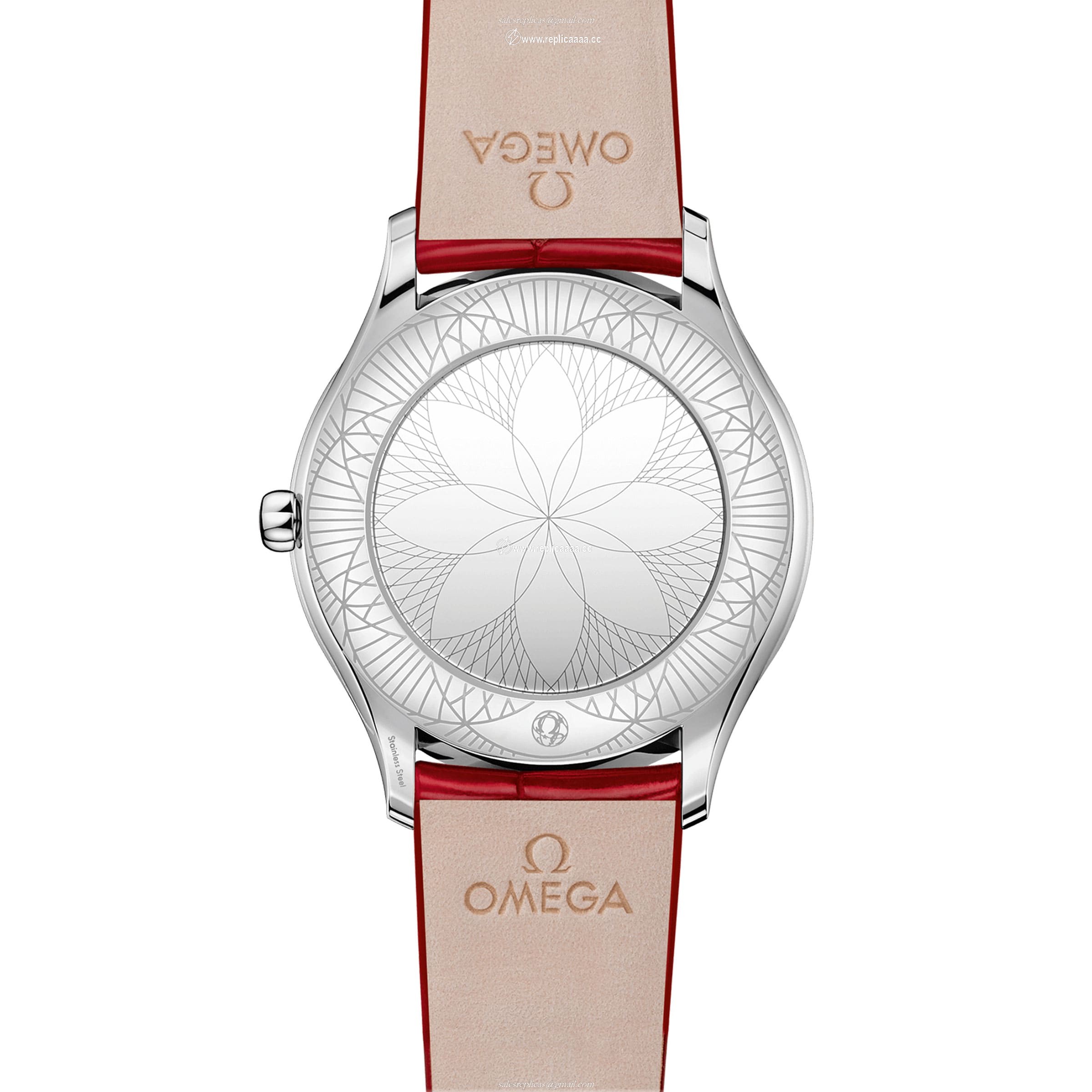 Replica Omega Tresor Quartz 36mm Ladies details O42818366004002