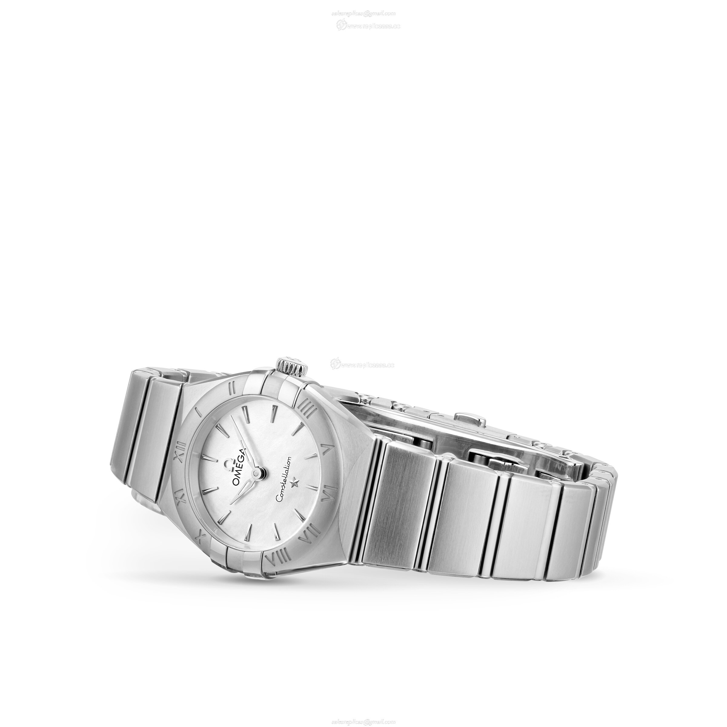 Replica Omega Constellation Manhattan 25mm Ladies details O13110256002001
