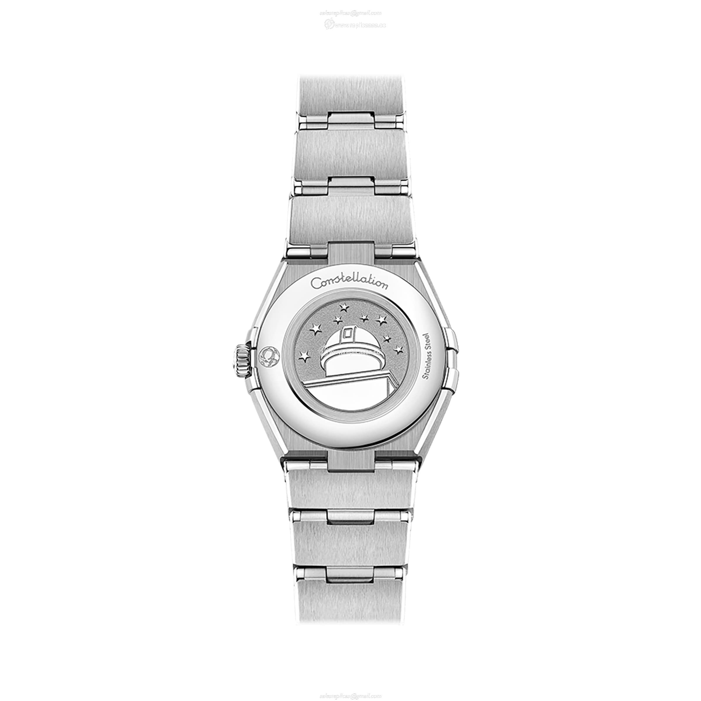 Replica Omega Constellation Manhattan 25mm Ladies details O13110256005001 2 Replica Omega Constellation Manhattan 25mm Ladies details O13110256005001