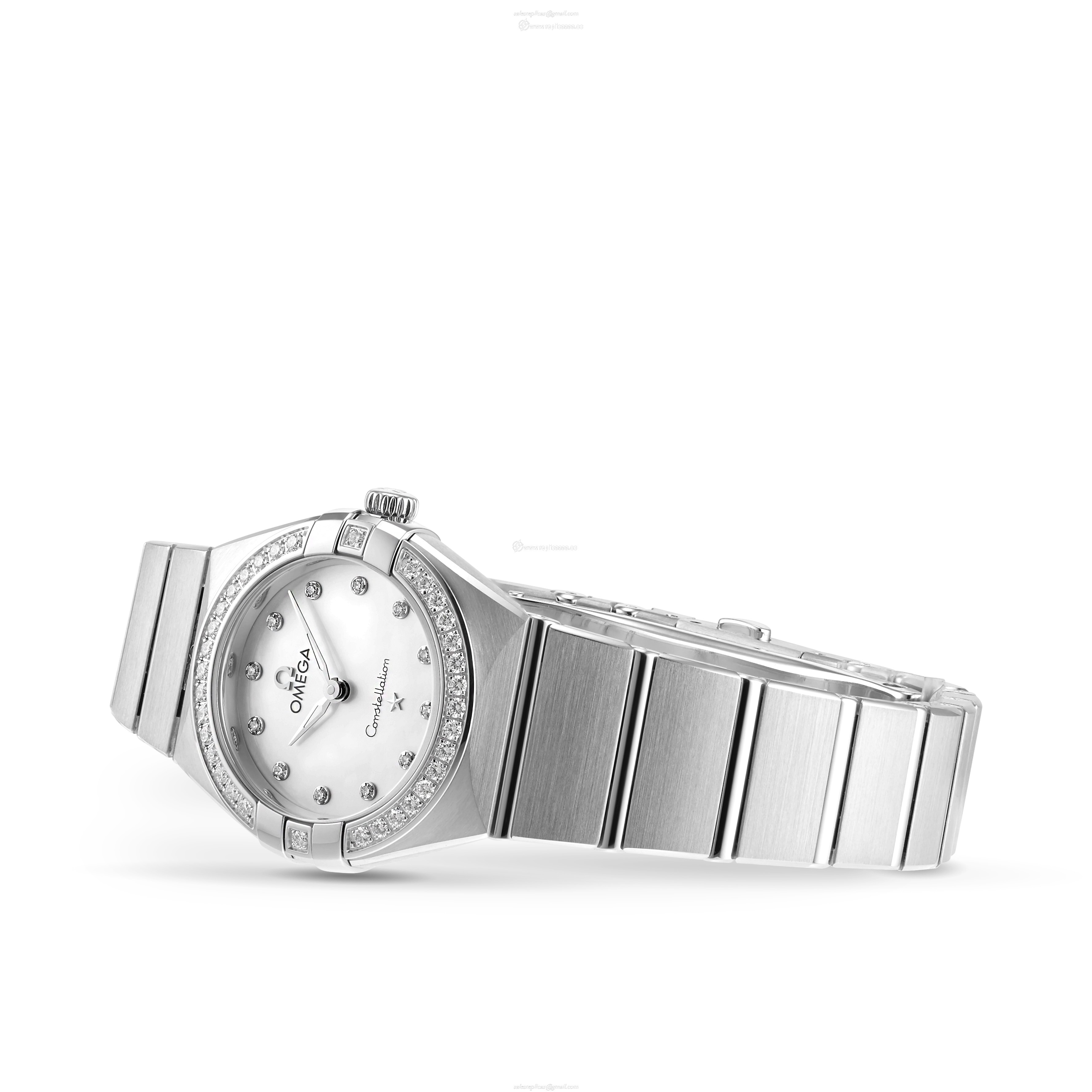 Replica Omega Constellation Manhattan 25mm Ladies details O13115256055001 2 Replica Omega Constellation Manhattan 25mm Ladies details O13115256055001