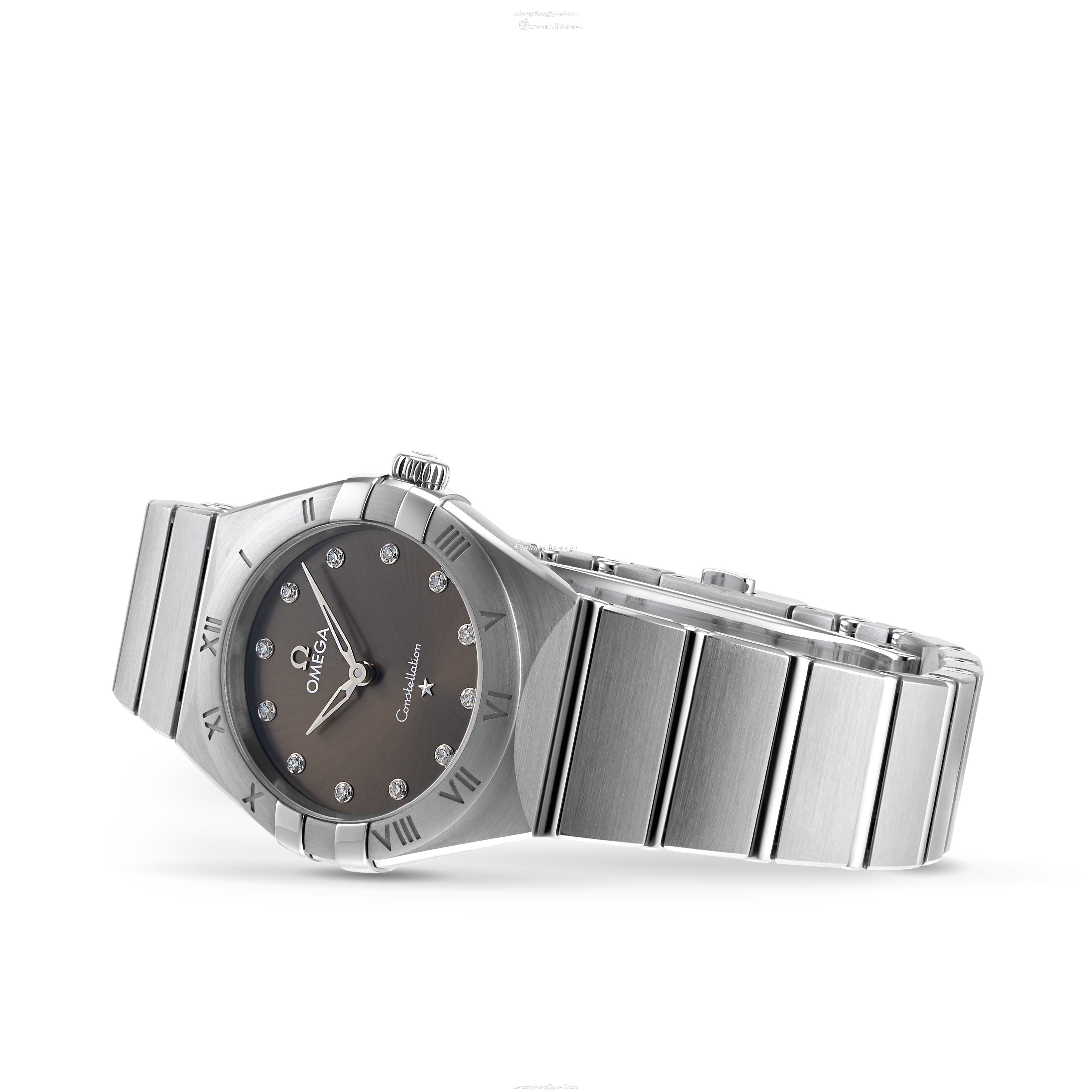 Replica Omega Constellation Manhattan 28mm Ladies details O13110286056001 2 Replica Omega Constellation Manhattan 28mm Ladies details O13110286056001