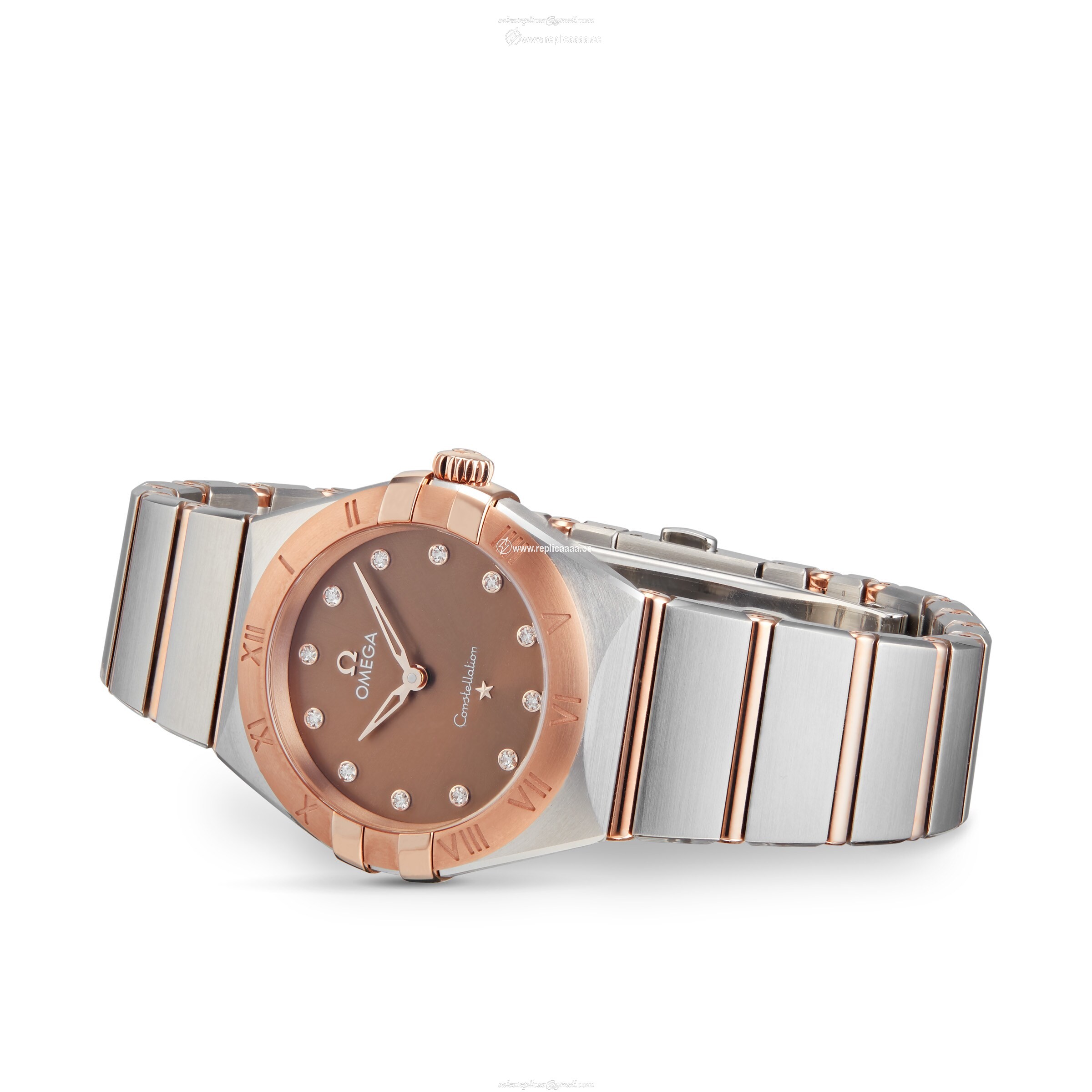 Replica Omega Constellation Manhattan 28mm Ladies details O13120286063001 2 Replica Omega Constellation Manhattan 28mm Ladies details O13120286063001