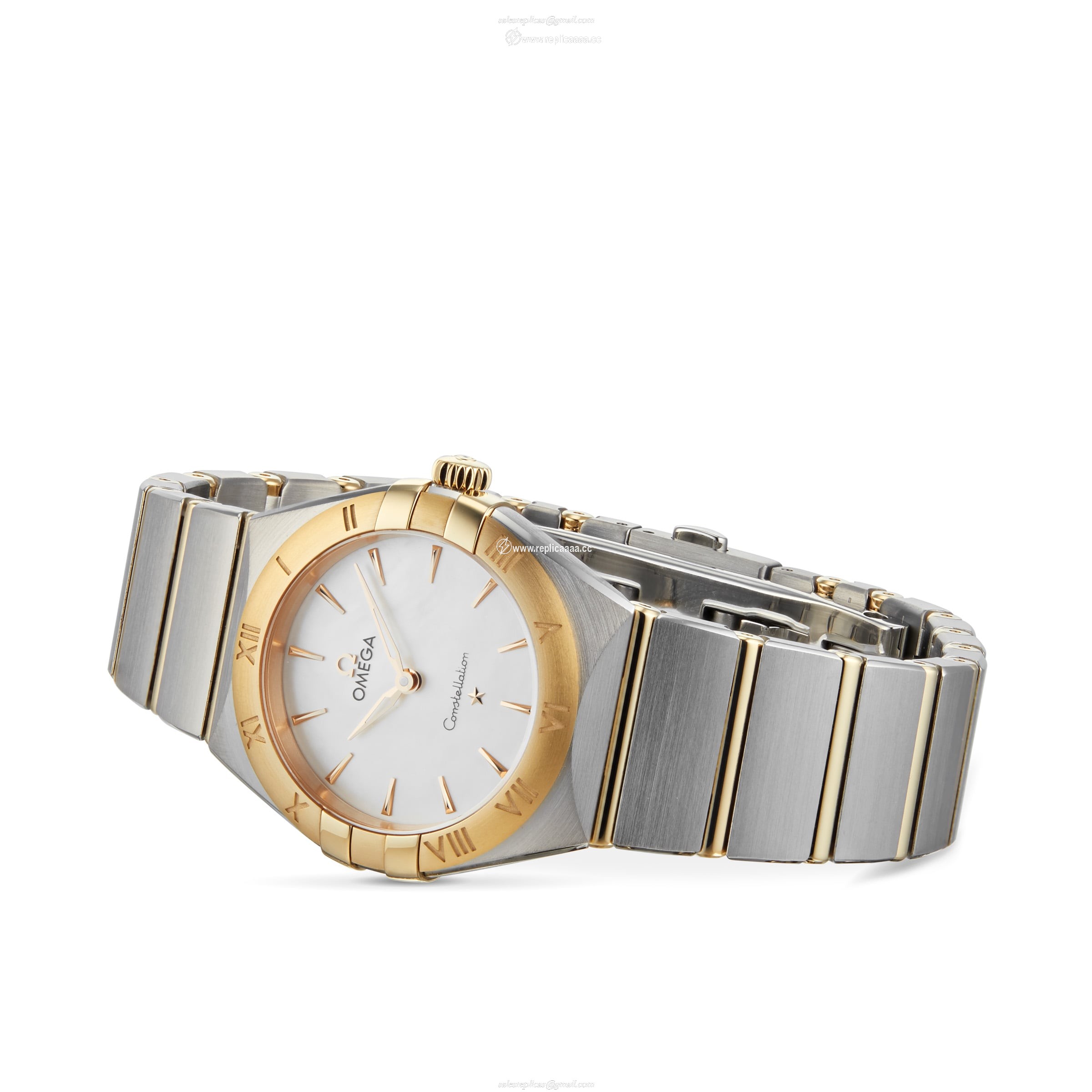 Replica Omega Constellation Manhattan 28mm Ladies details O13120286005002 2 Replica Omega Constellation Manhattan 28mm Ladies details O13120286005002