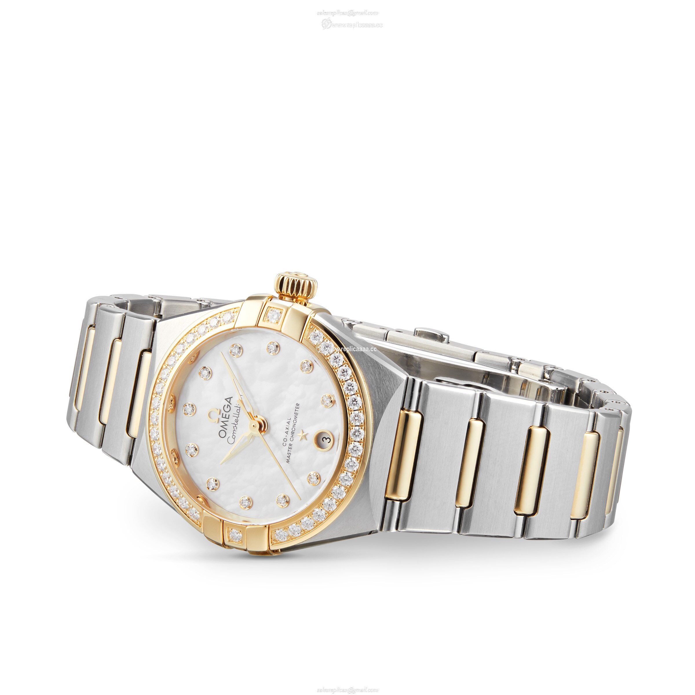 Replica Omega Constellation Manhattan Co-Axial 29mm O13125292055002 2 Replica Omega Constellation Manhattan Co-Axial 29mm O13125292055002
