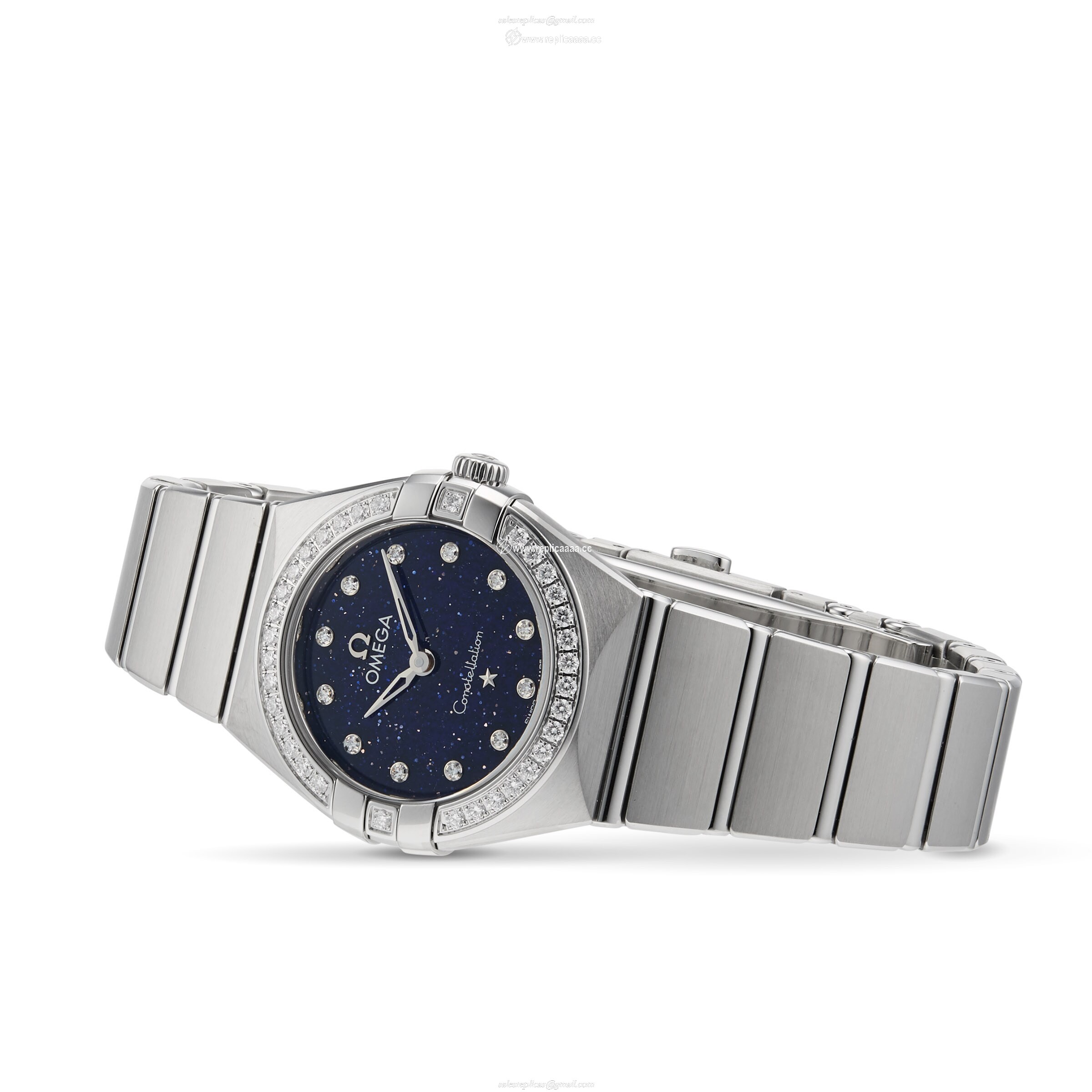 Replica Omega Constellation 25mm Ladies details O13115256053001