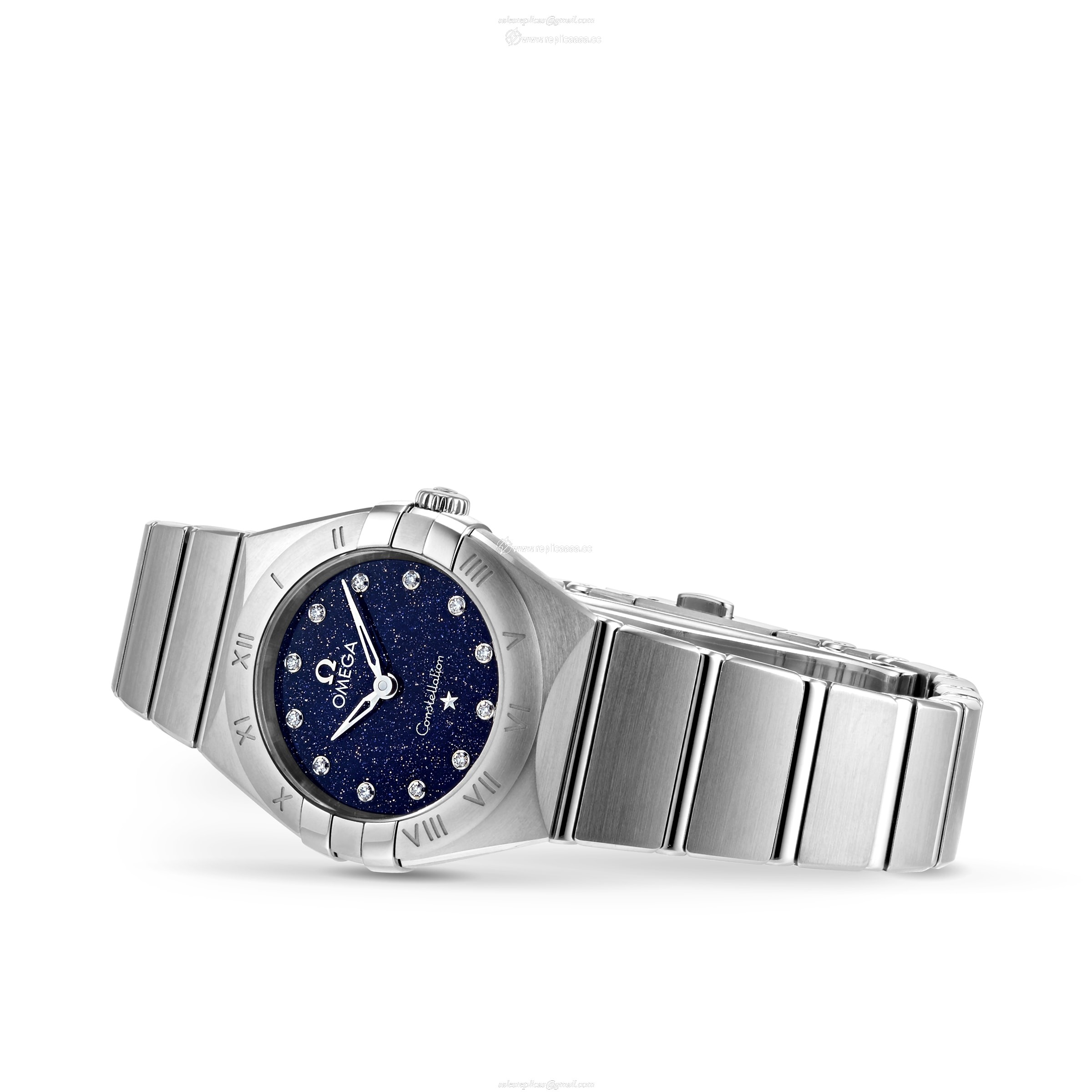 Replica Omega Constellation 25mm Ladies details O13110256053001
