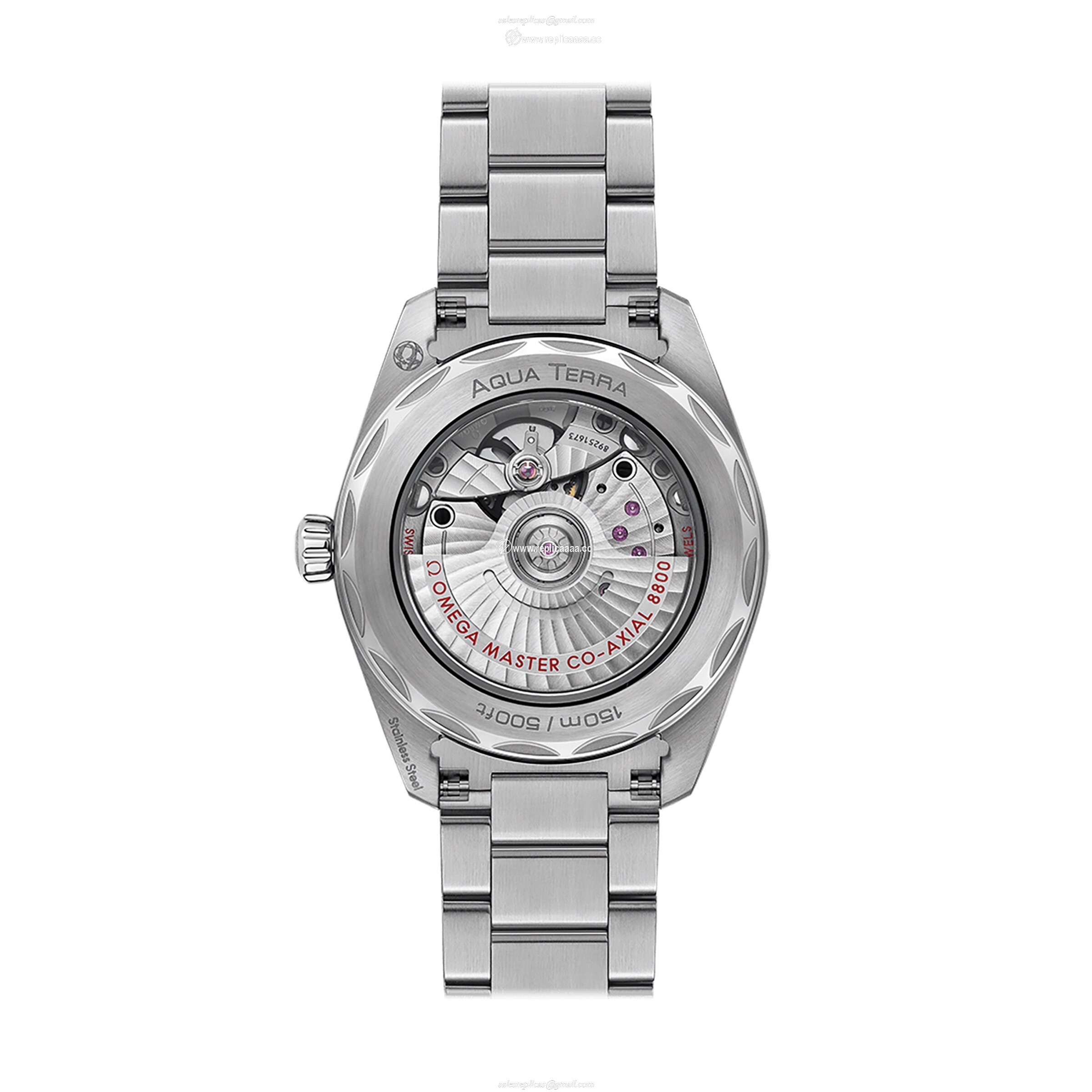 Replica Omega Aquaterra Ladies details 38mm O22010382003002 2 Replica Omega Aquaterra Ladies details 38mm O22010382003002