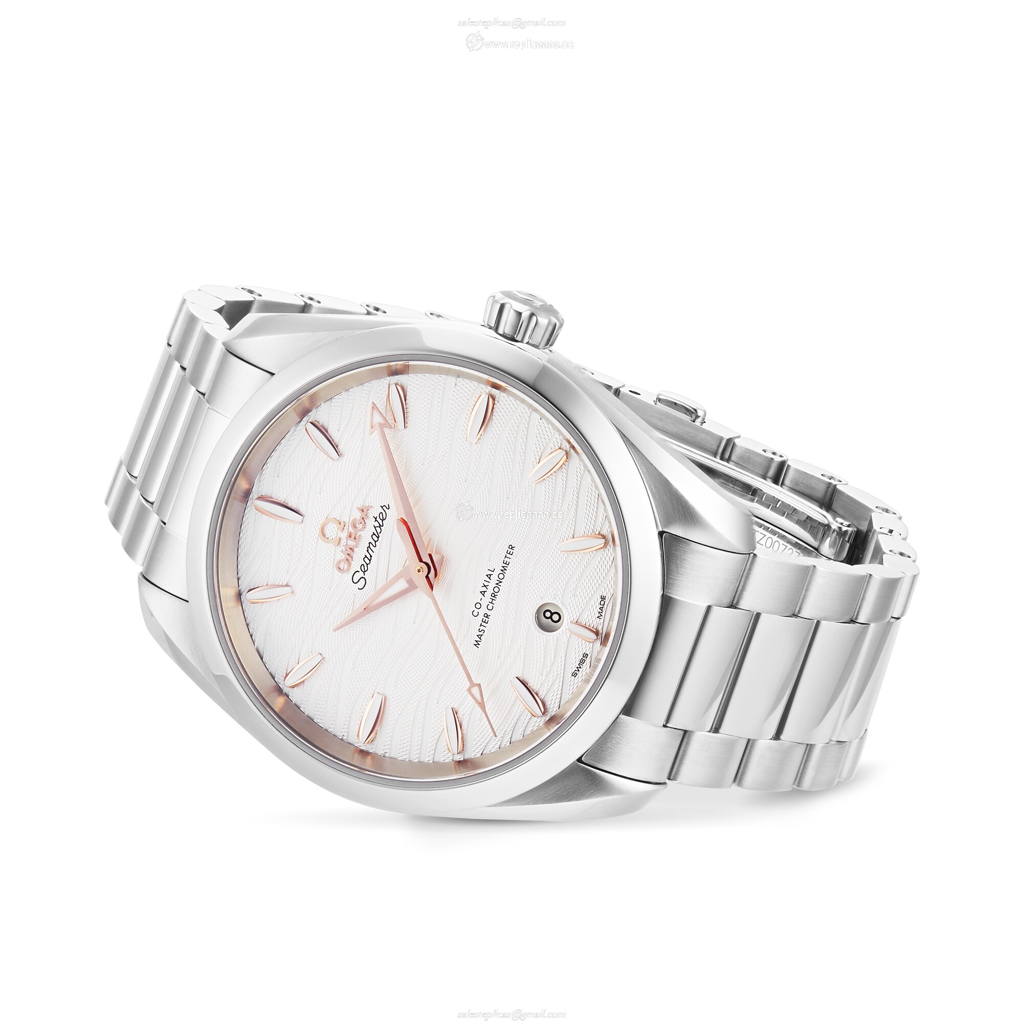 Replica Omega Aquaterra Ladies details 38mm O22010382002002